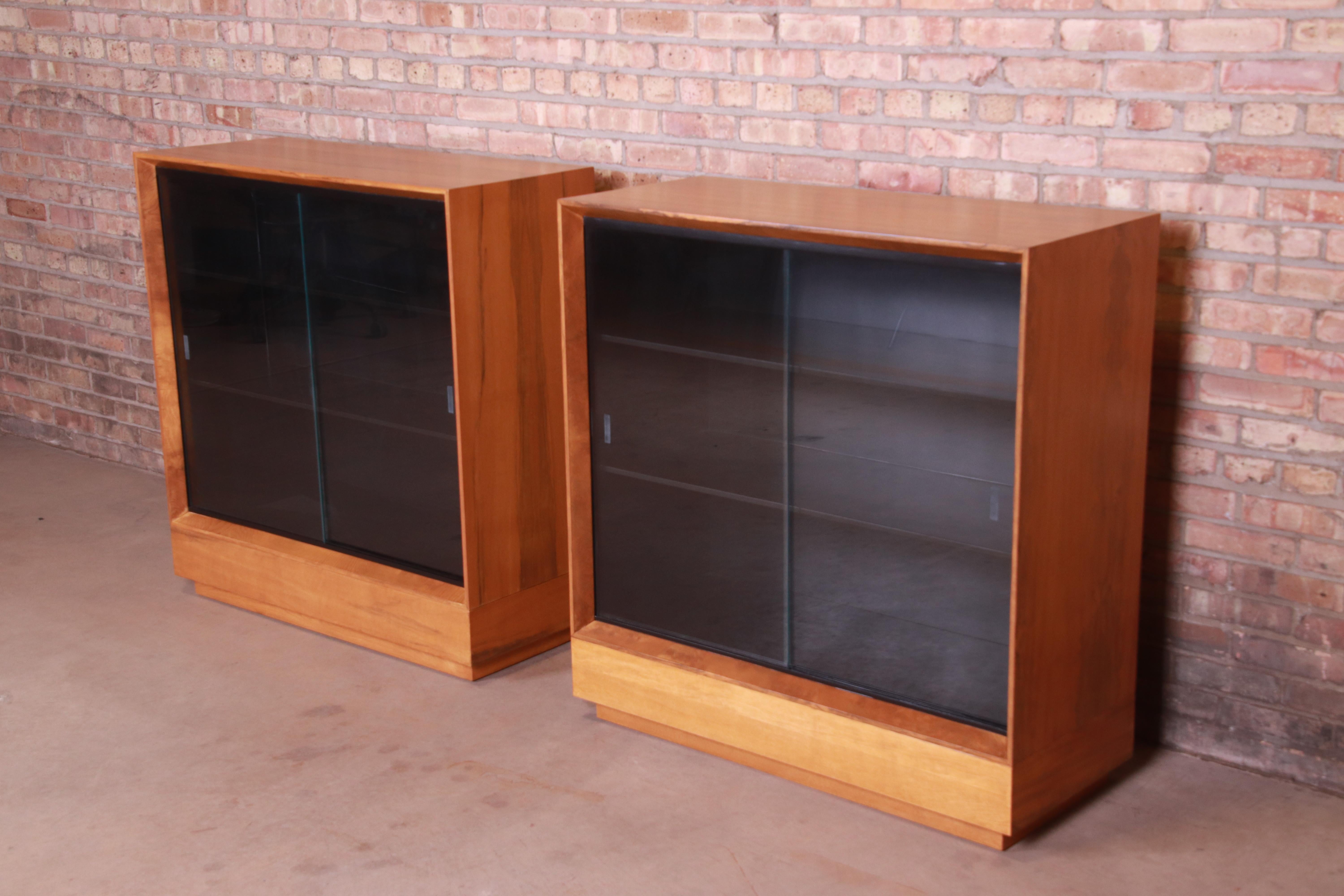 American Gilbert Rohde for Herman Miller Paldao Group Bookcases, Newly Refinished For Sale