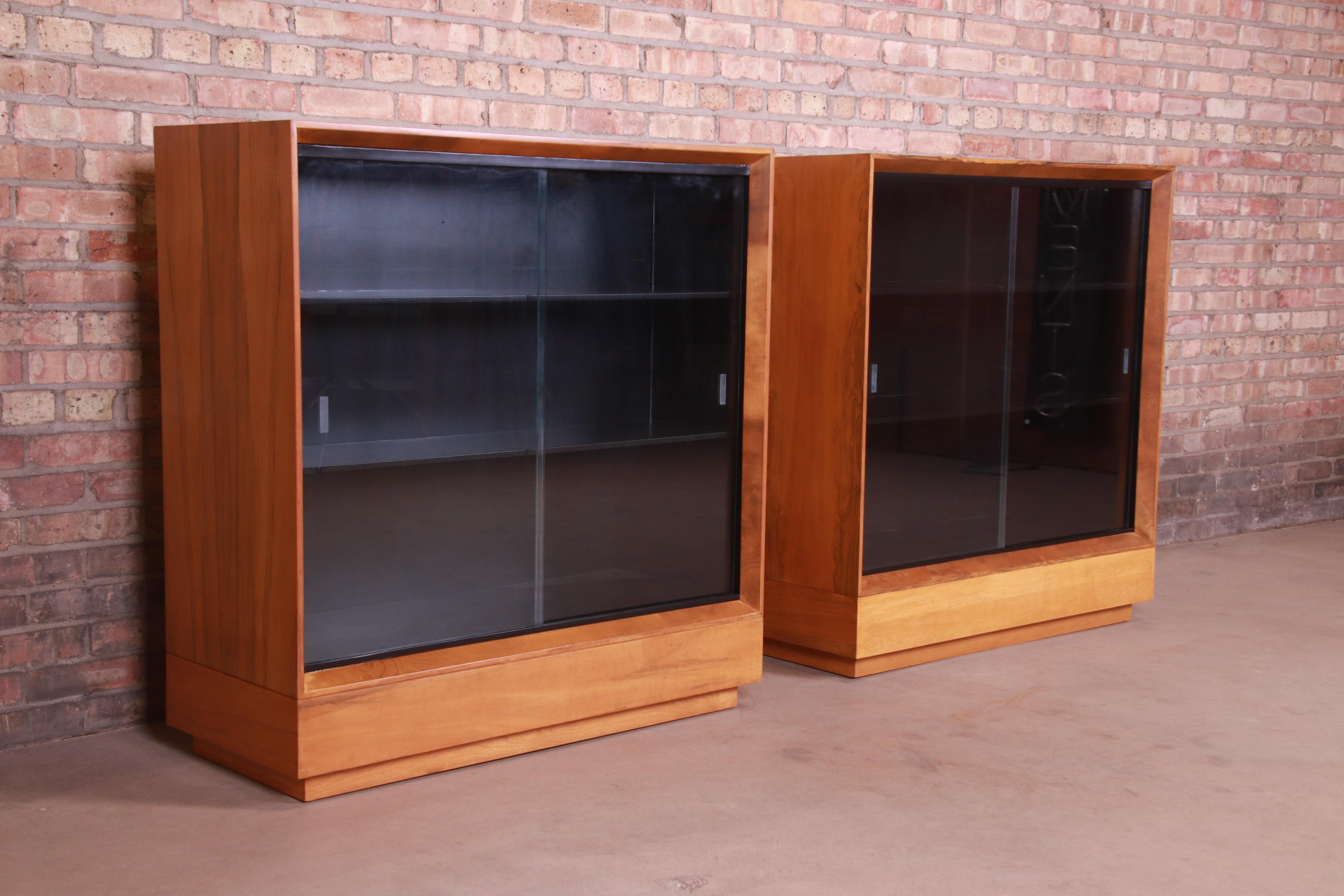 Mid-20th Century Gilbert Rohde for Herman Miller Paldao Group Bookcases, Newly Refinished For Sale