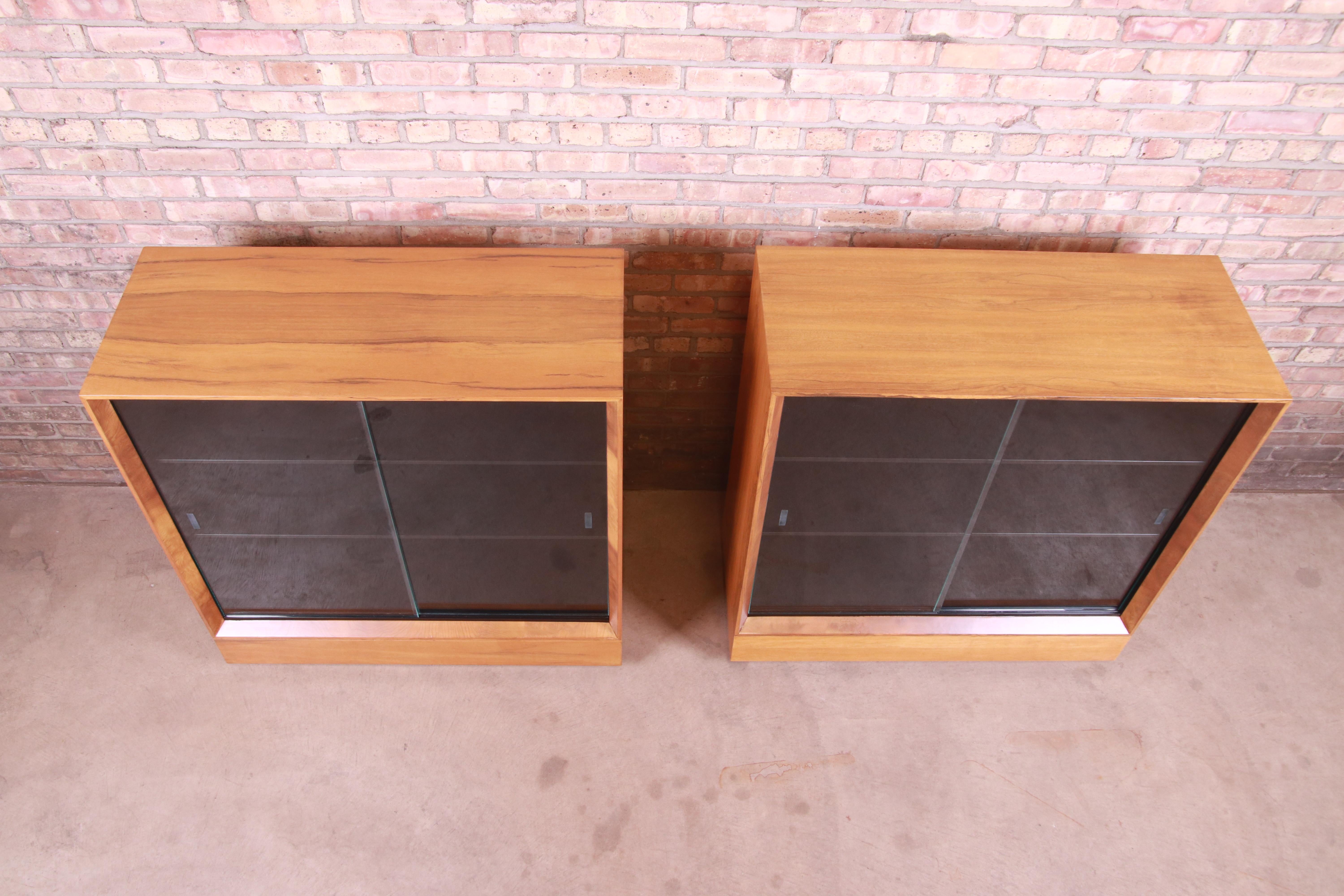 Gilbert Rohde for Herman Miller Paldao Group Bookcases, Newly Refinished For Sale 1
