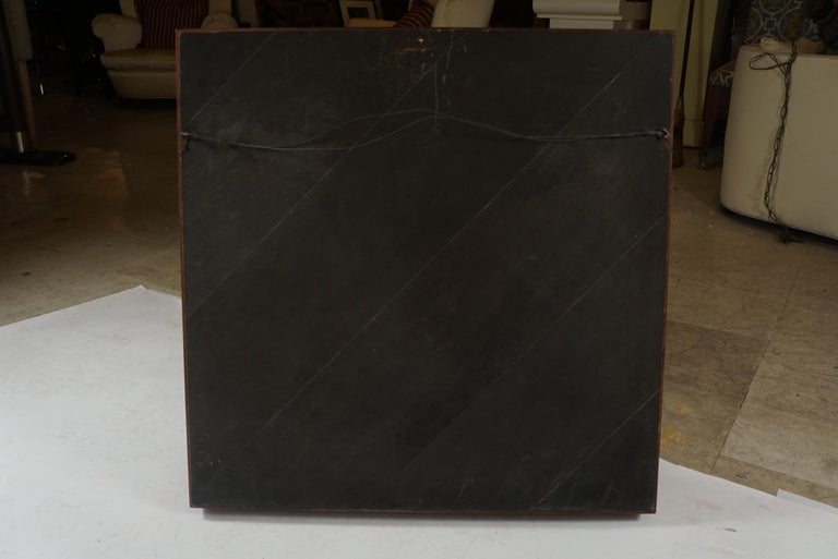 Gilbert Rohde for Herman Miller Square Heavy Walnut Frame 1940s Wall ...