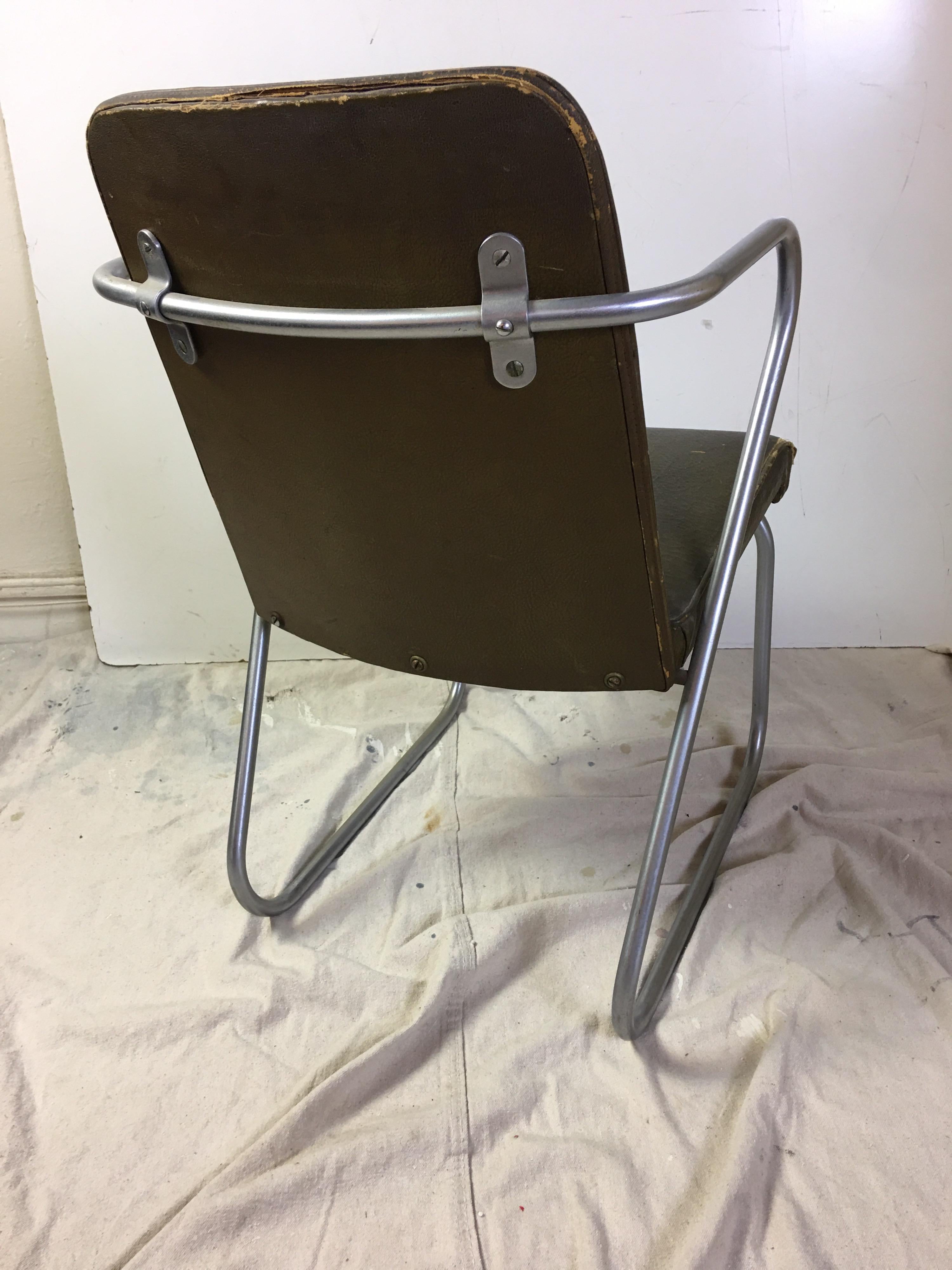 Art Deco Gilbert Rohde for Troy Sunshade Child’s Chair