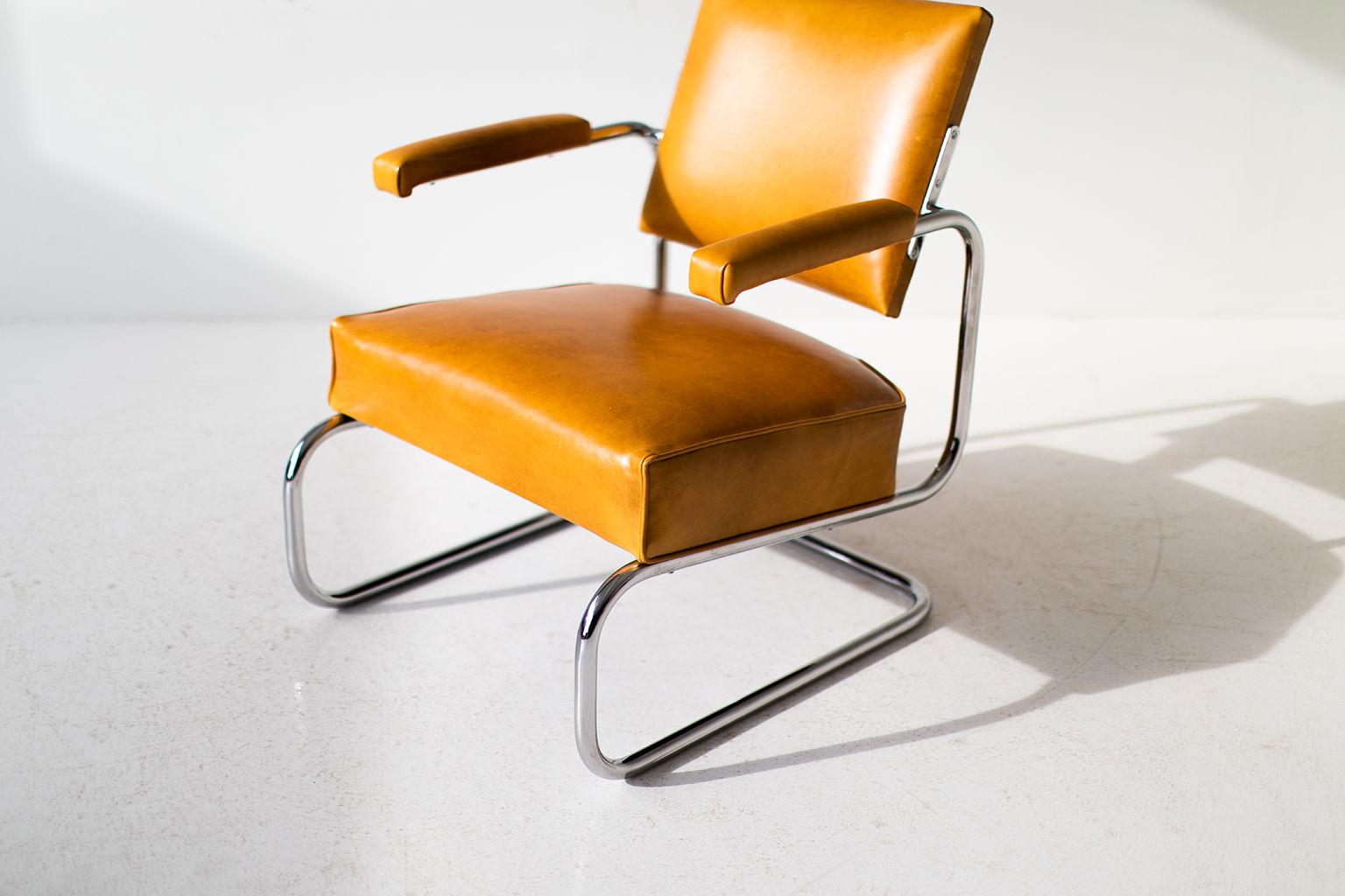 Silla Gilbert Rohde para Troy Sunshade Company Art Decó