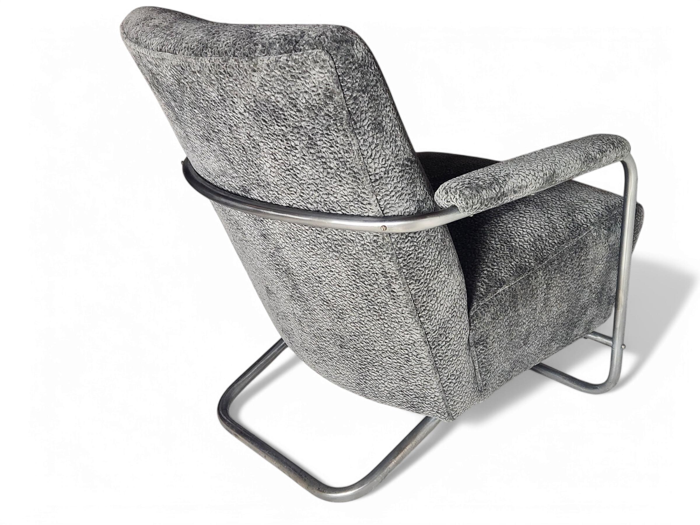 American Gilbert Rohde Lounge Chair Herman Miller 1936 For Sale