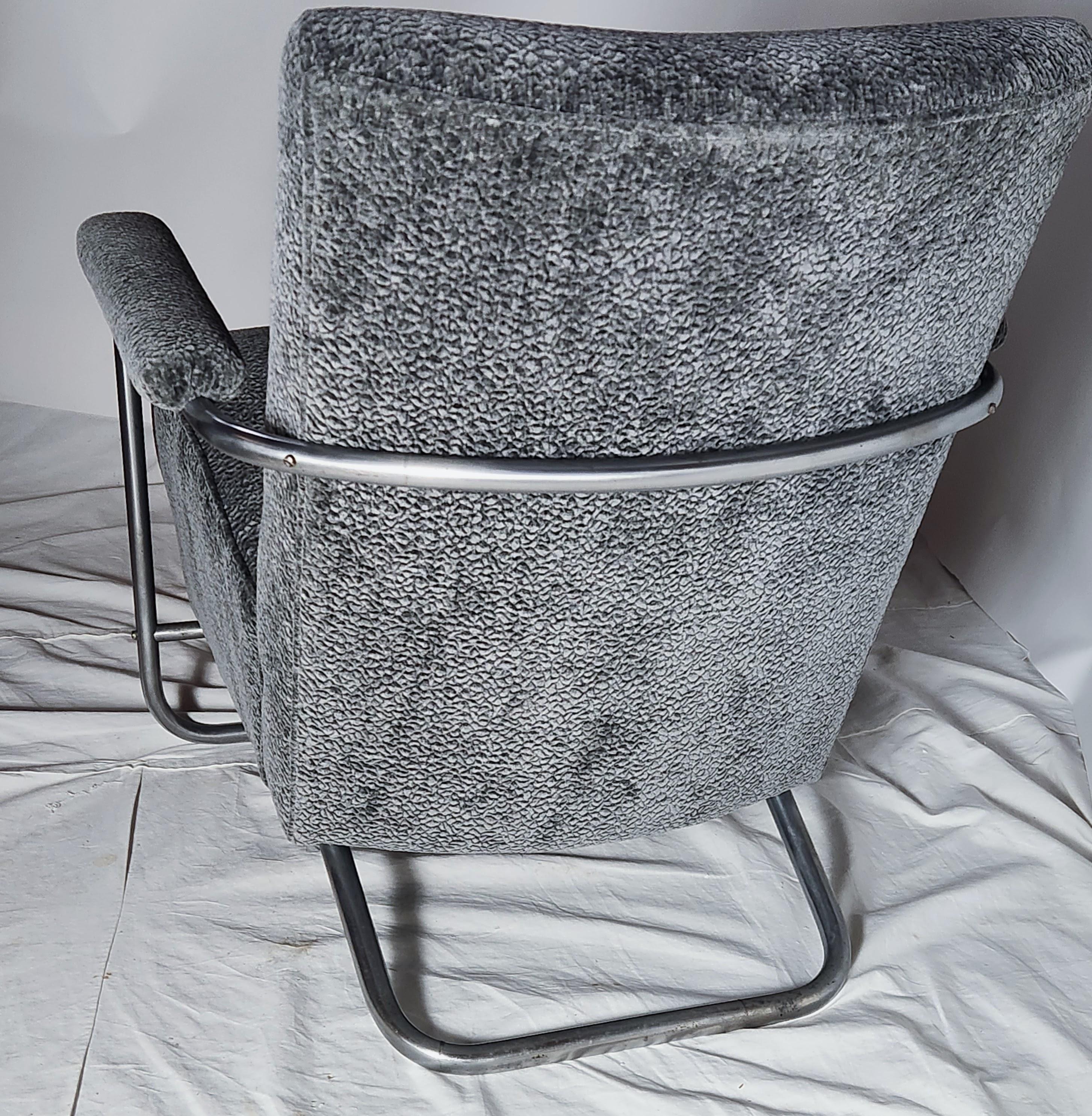 20th Century Gilbert Rohde Lounge Chair Herman Miller 1936 For Sale