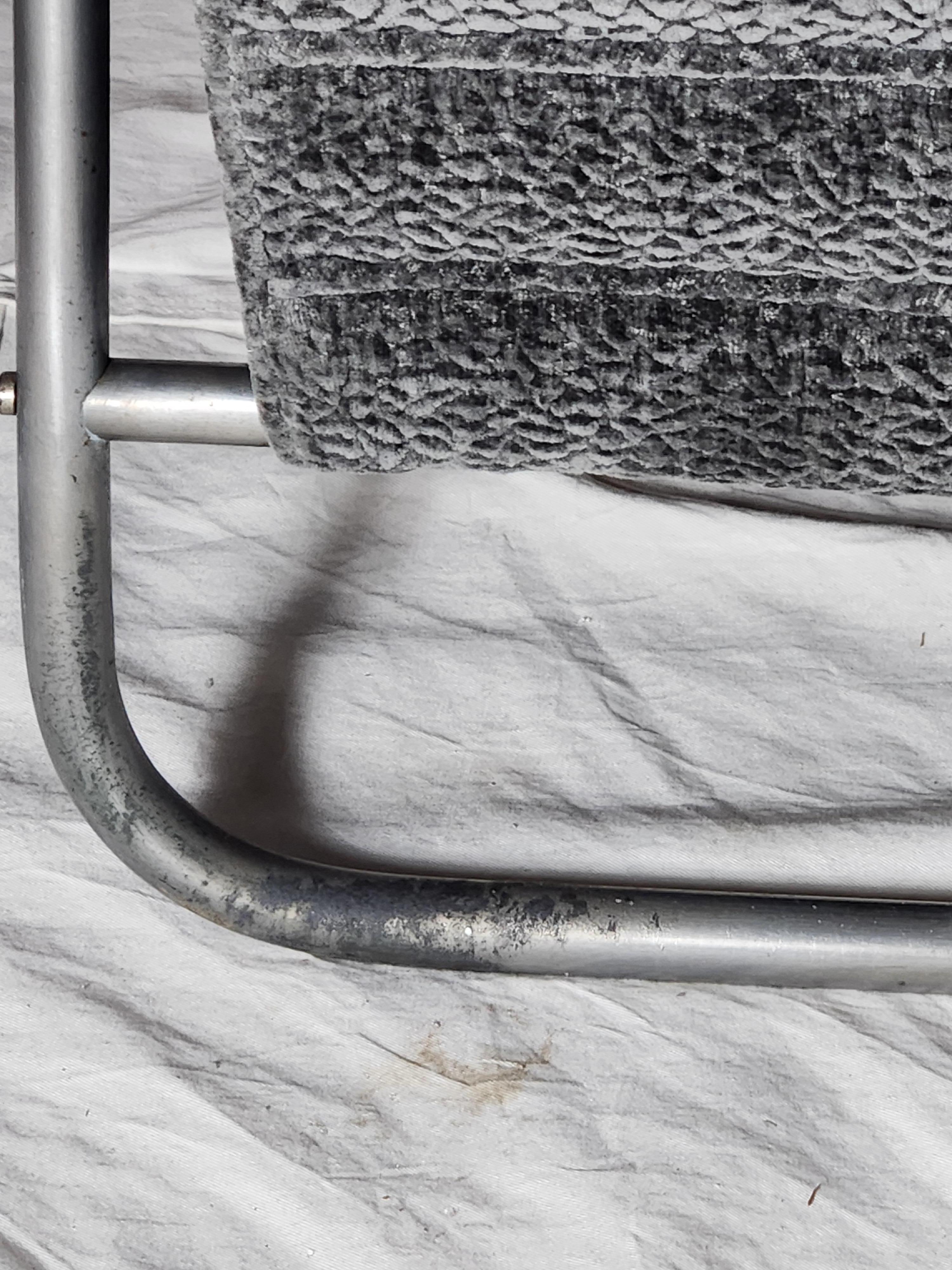 Steel Gilbert Rohde Lounge Chair Herman Miller 1936 For Sale