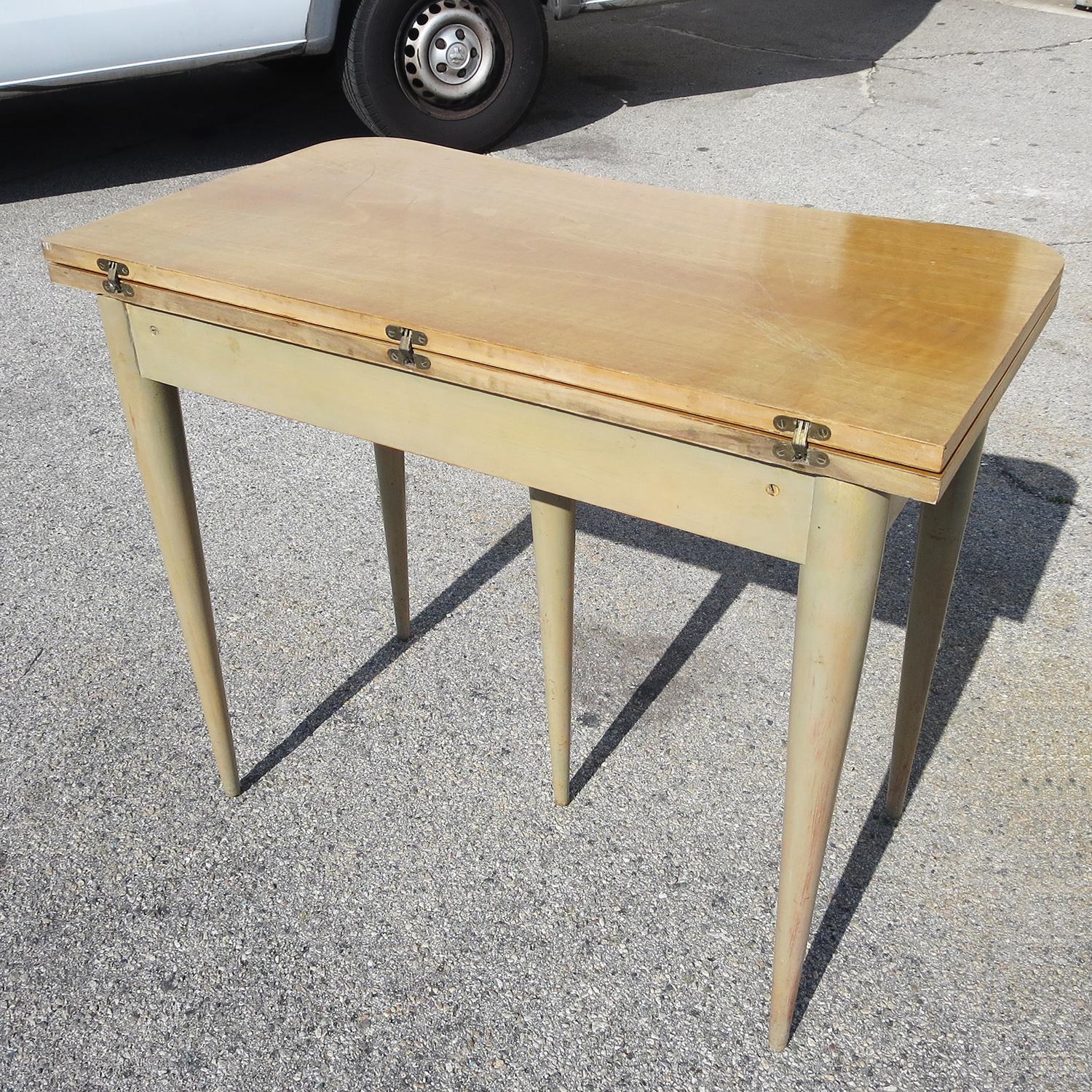 Gilbert Rohde Paldao Expanding Console Table For Sale 1
