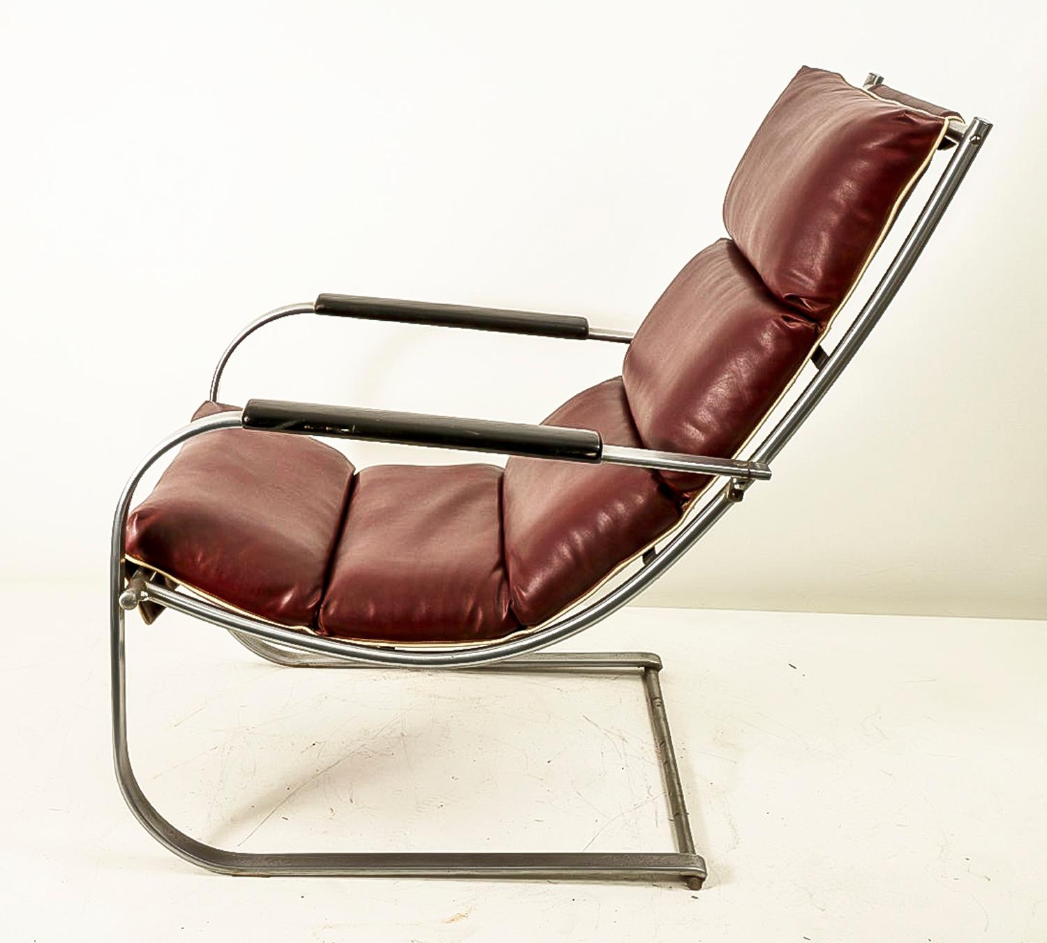 20th Century Gilbert Rohde Rare Lounge Chair For Sale