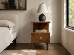 Gilbert Rohde, Rare Paldao End Tables, Walnut, USA, 1940s