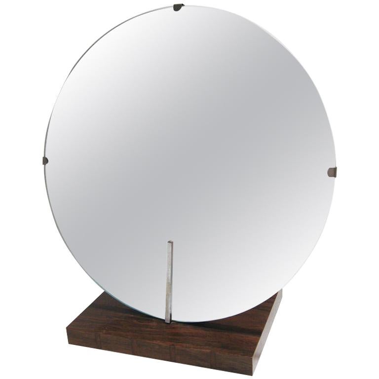 Gilbert Rohde Rosewood Mirror by Herman Miller For Sale