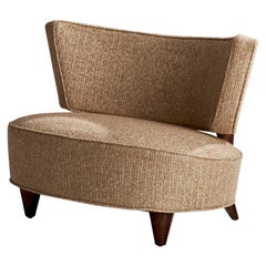 Gilbert Rohde, Silla Pantufla, Tela, Madera, EEUU, Década de 1940