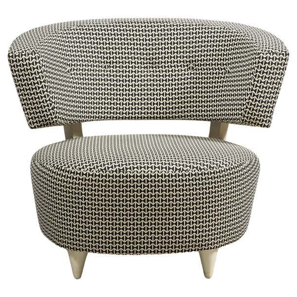 Gilbert Rohde Slipper Chair For Sale at 1stDibs | slipper chair ikea ...