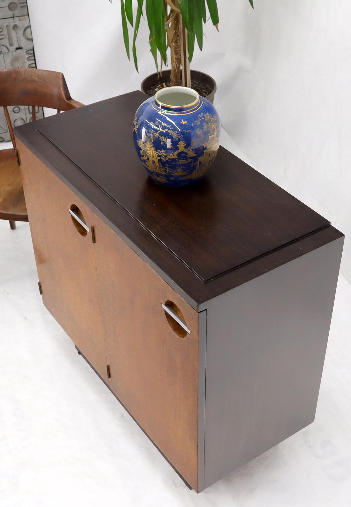 Gilbert Rohde Streamline Art Deco Cabinet Credenza Server For Sale 1