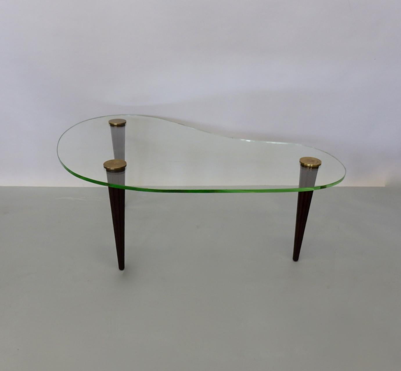 art glass coffee table