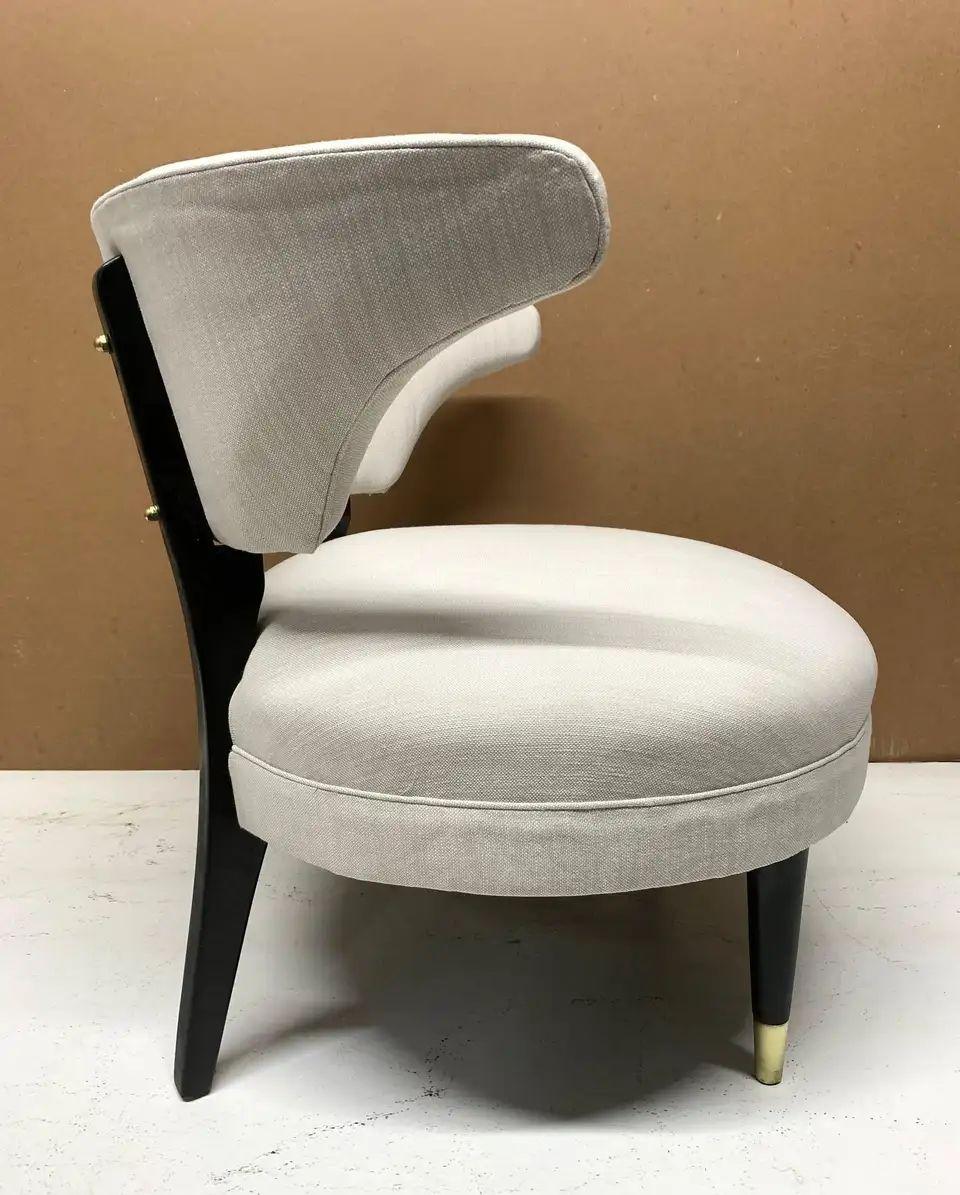 Gilbert Rohde Style Lounge Chair In Good Condition For Sale In New York, NY