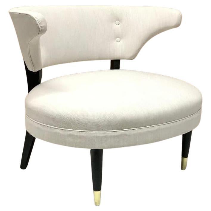 Fauteuil de salon de style Gilbert Rohde