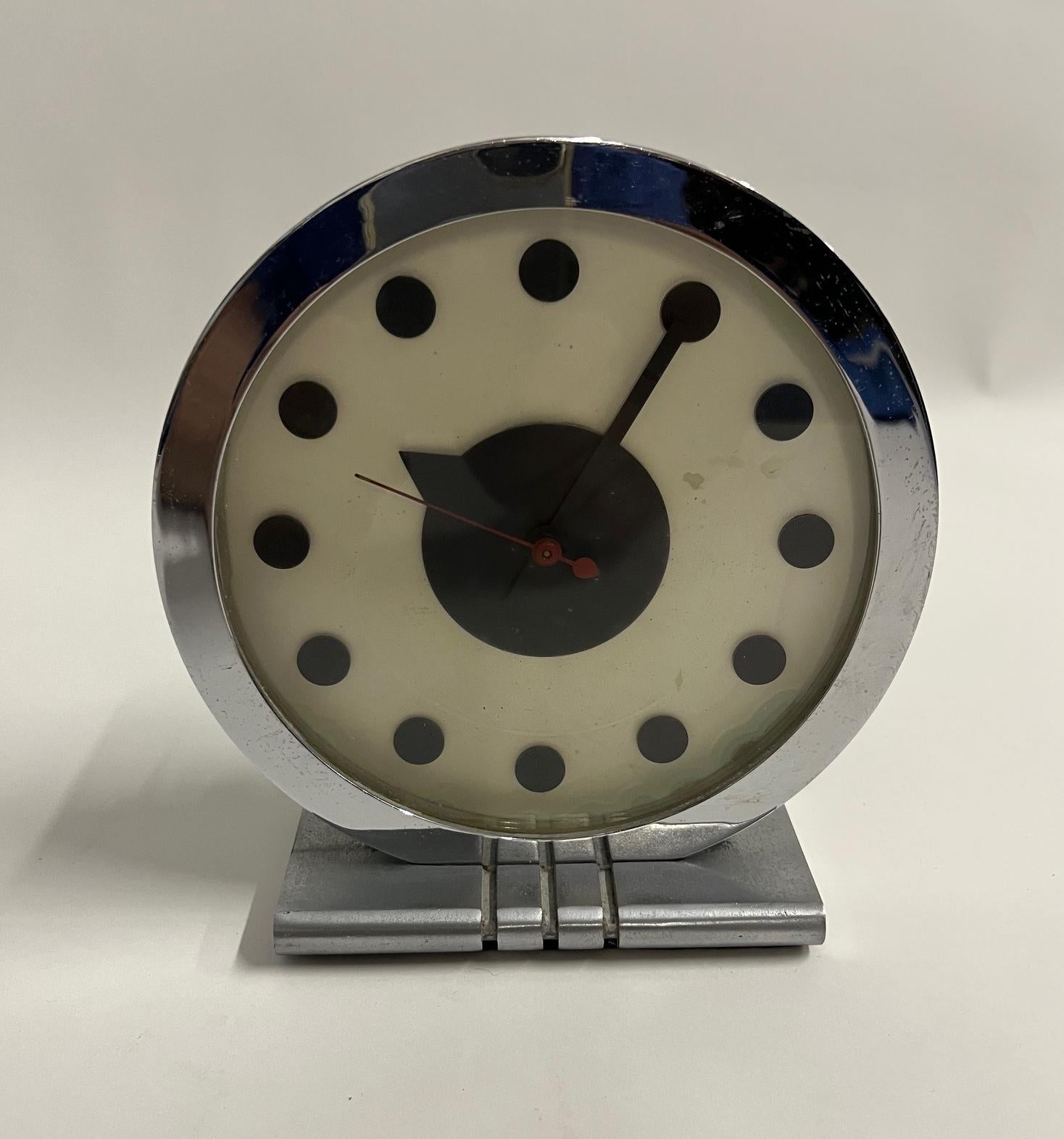 Orologio da tavolo Gilbert Rohde In condizioni buone in vendita a West Palm Beach, FL
