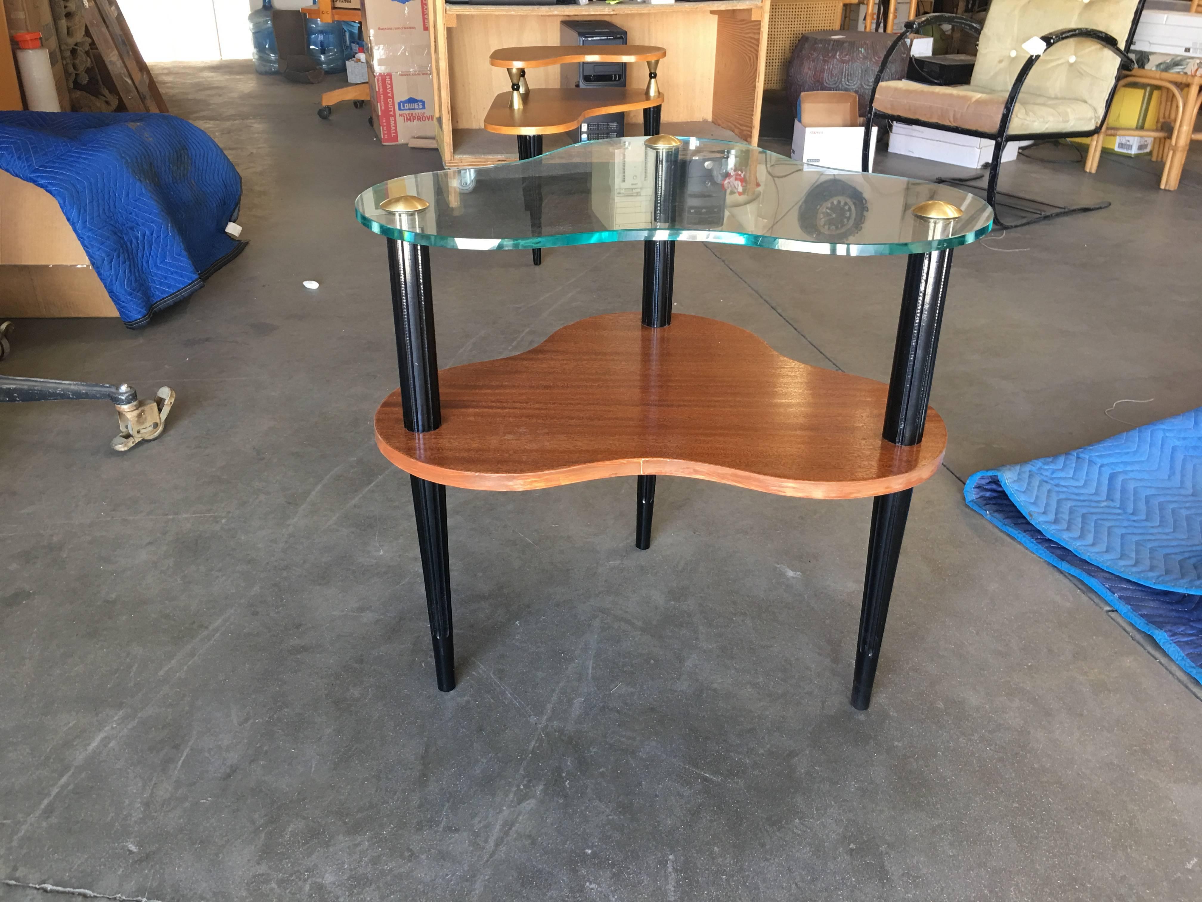 Modernage Two-Tier Mid-Century Cloud Coffee Table 1