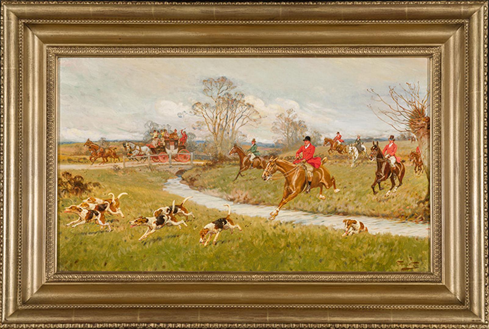 lexington horse painting scott