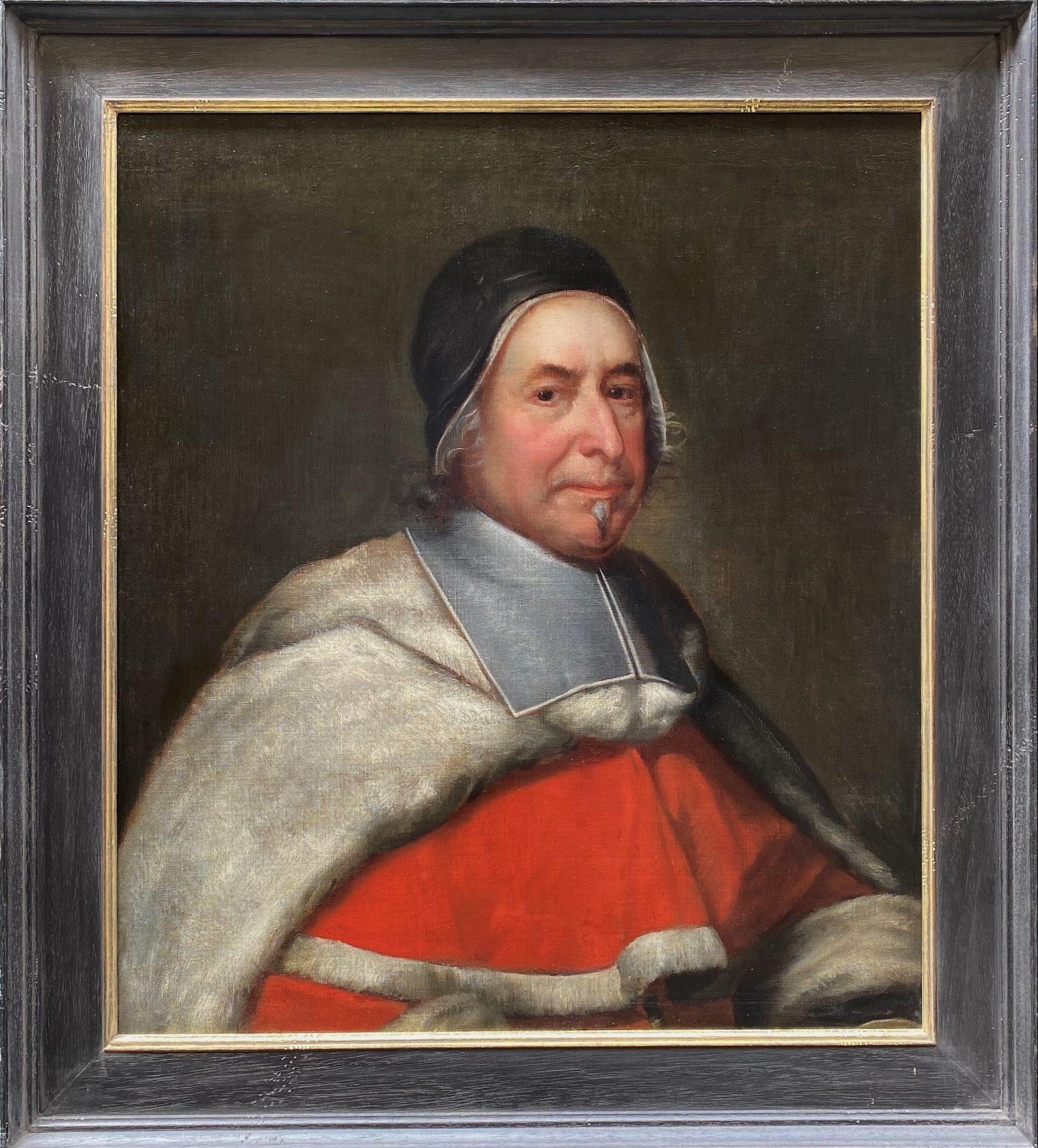 Portrait of a Judge, 17th Century English Oil Portrait Painting