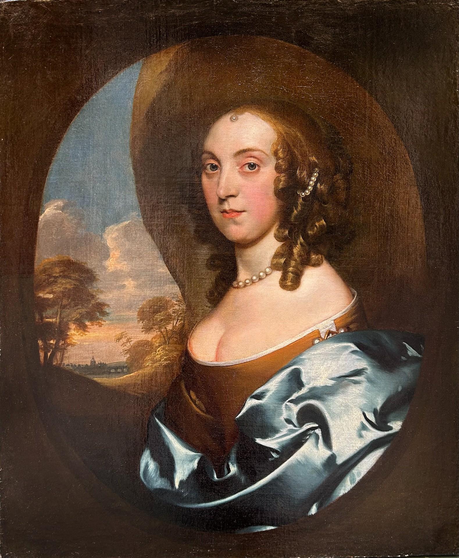 Portrait of a Lady - Painting by Gilbert Soest