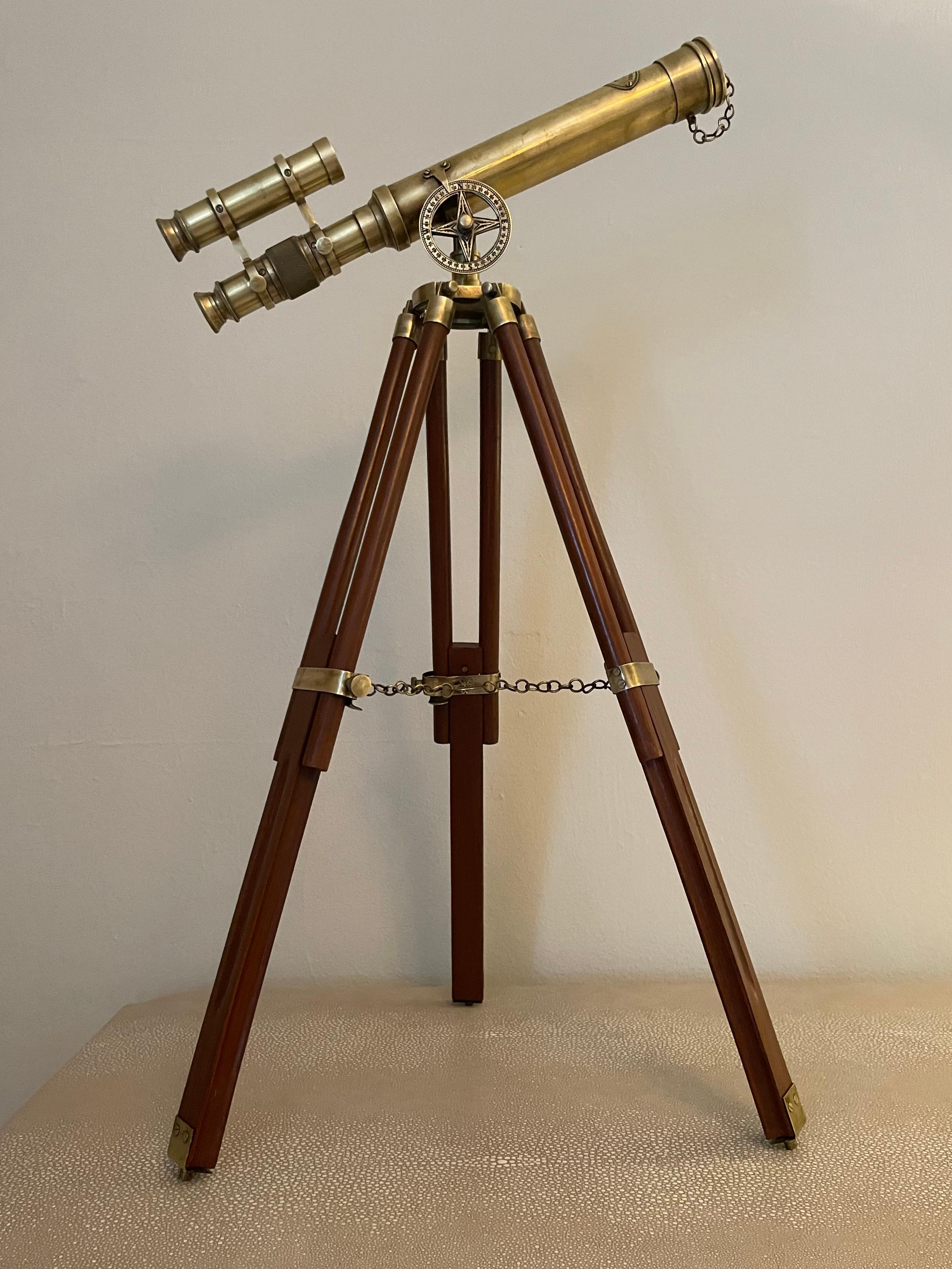 Gilbert & Sons English Navy Working Telescope with Detachable Binoculars 6
