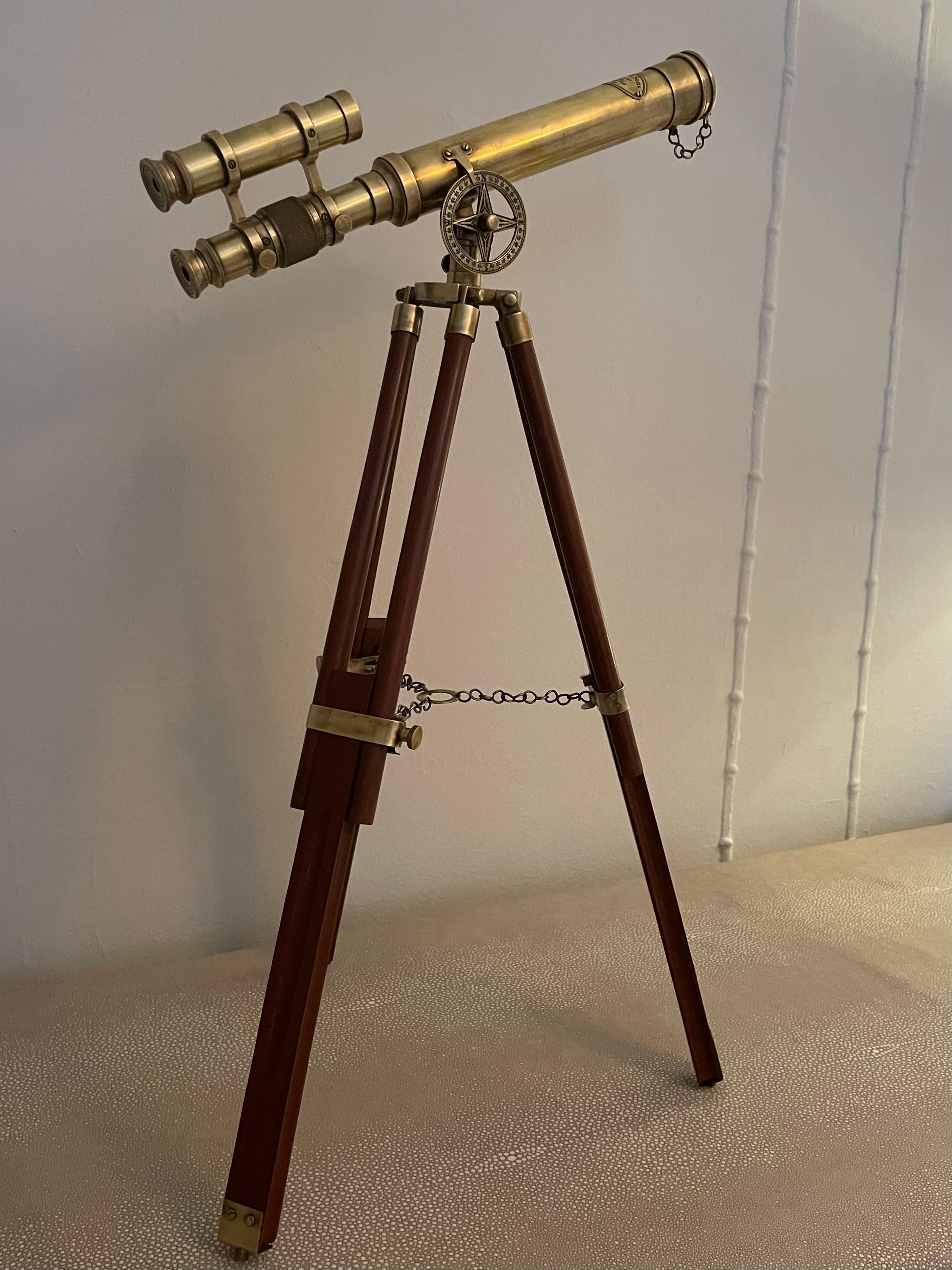 Gilbert & Sons English Navy Working Telescope with Detachable Binoculars 7