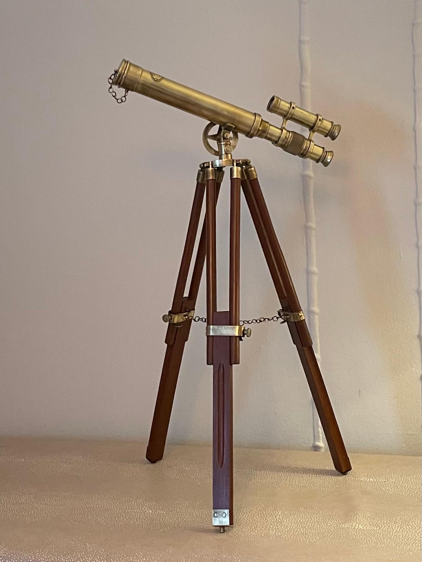 Gilbert & Sons English Navy Working Telescope with Detachable Binoculars 9