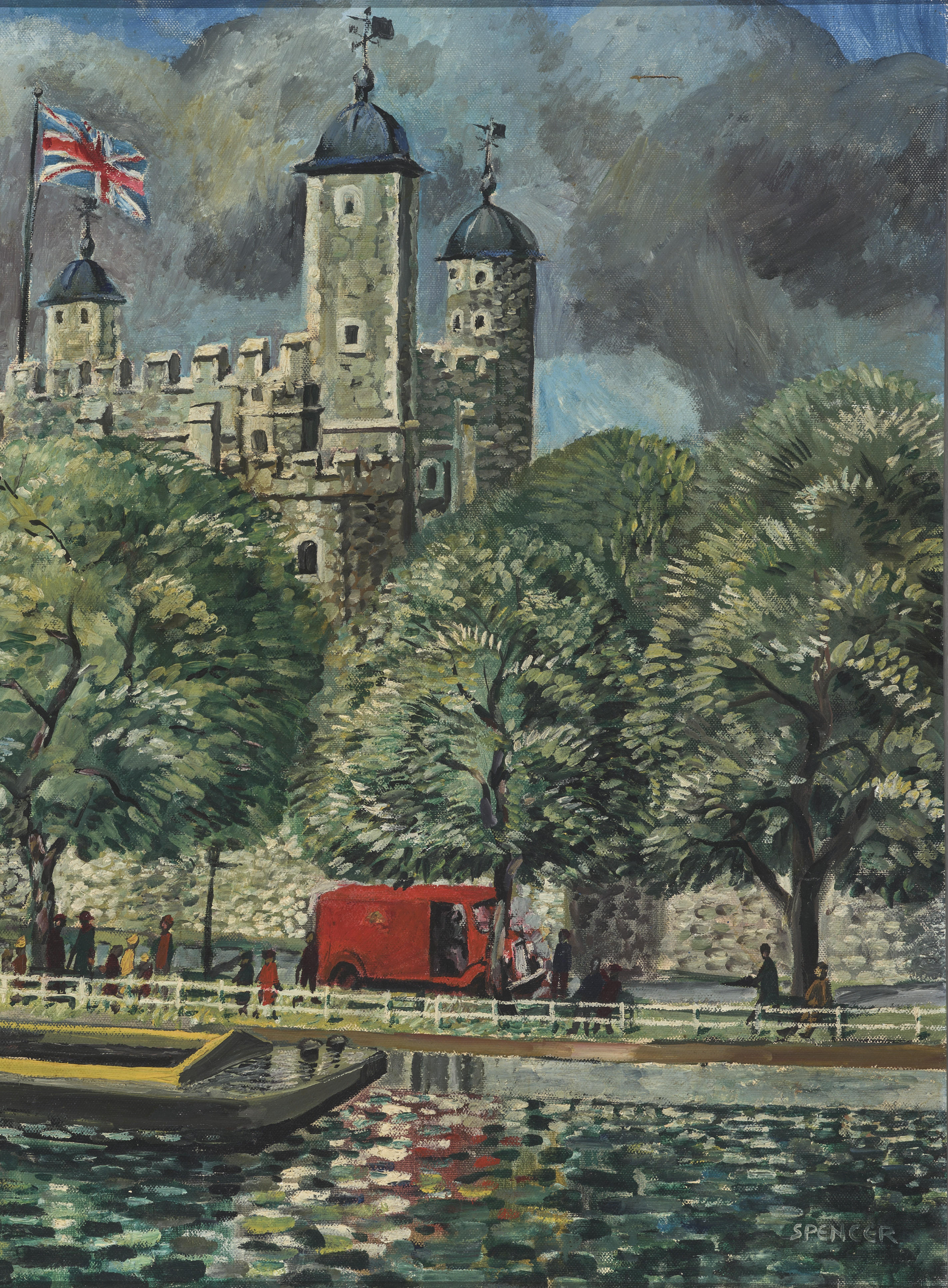 Der Londoner Tower of London im Angebot 3