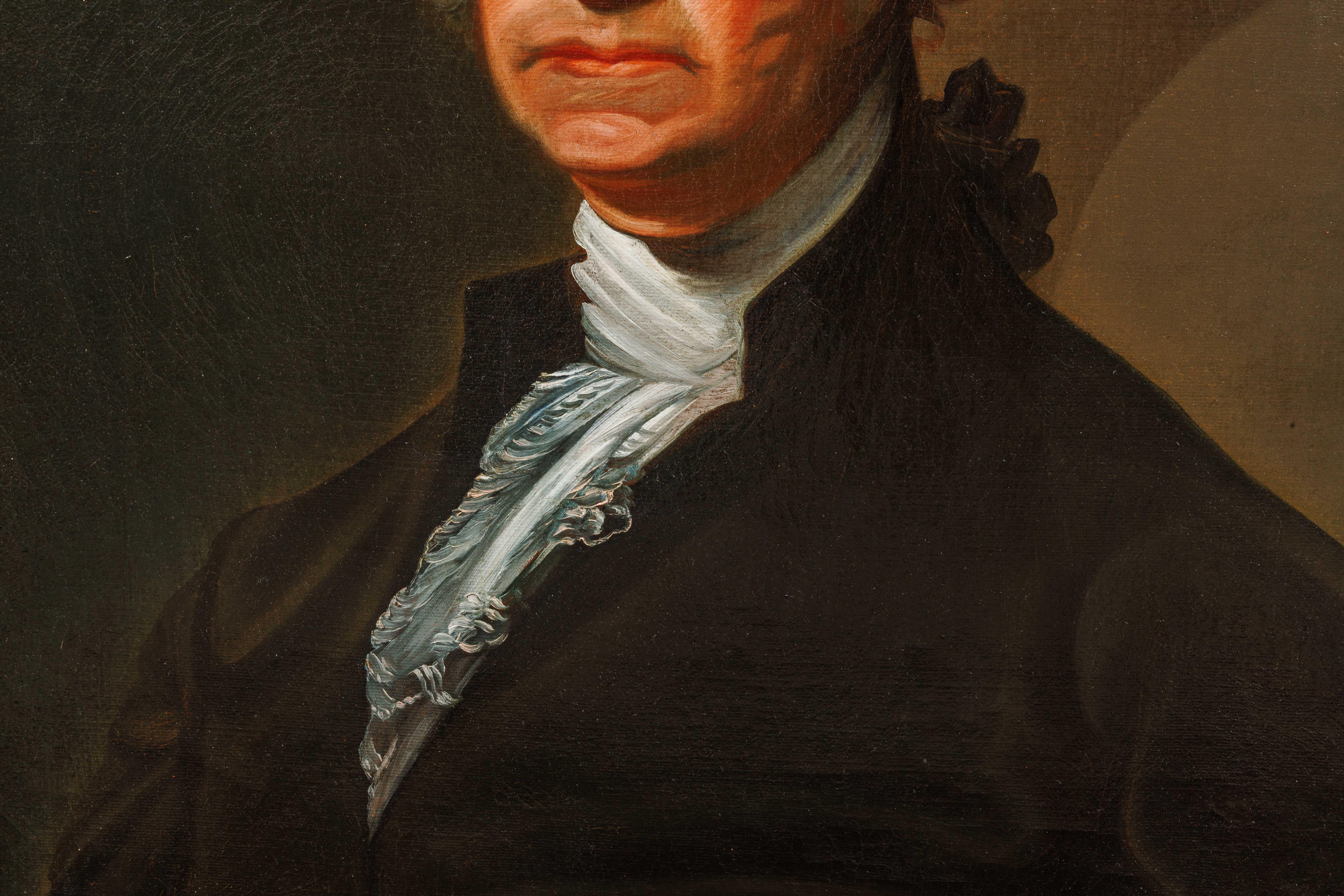 George Washington, Un Retrato Magistral del Círculo de Gilbert Stuart C. 1820 en venta 6