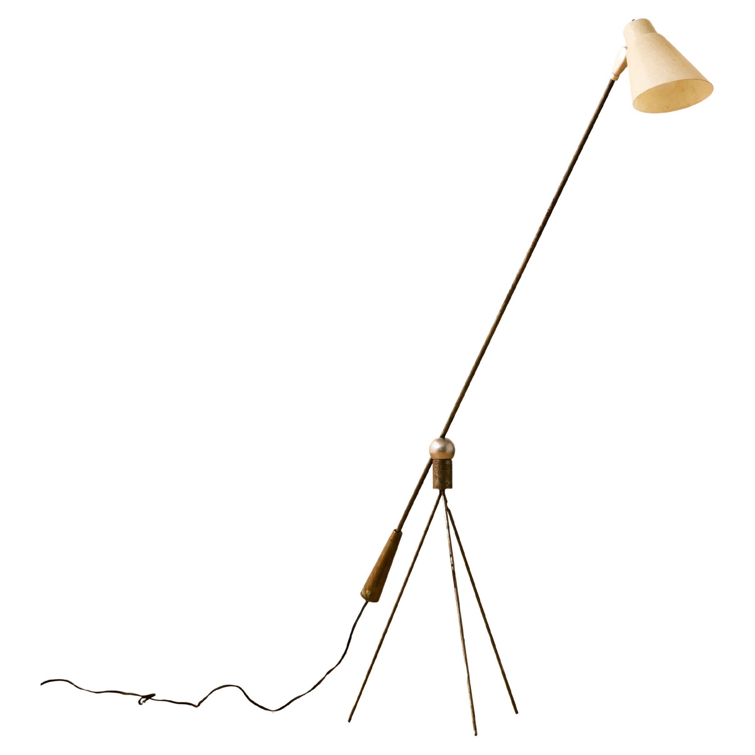 Gilbert Watrous Stehleuchte um 1950 im Angebot