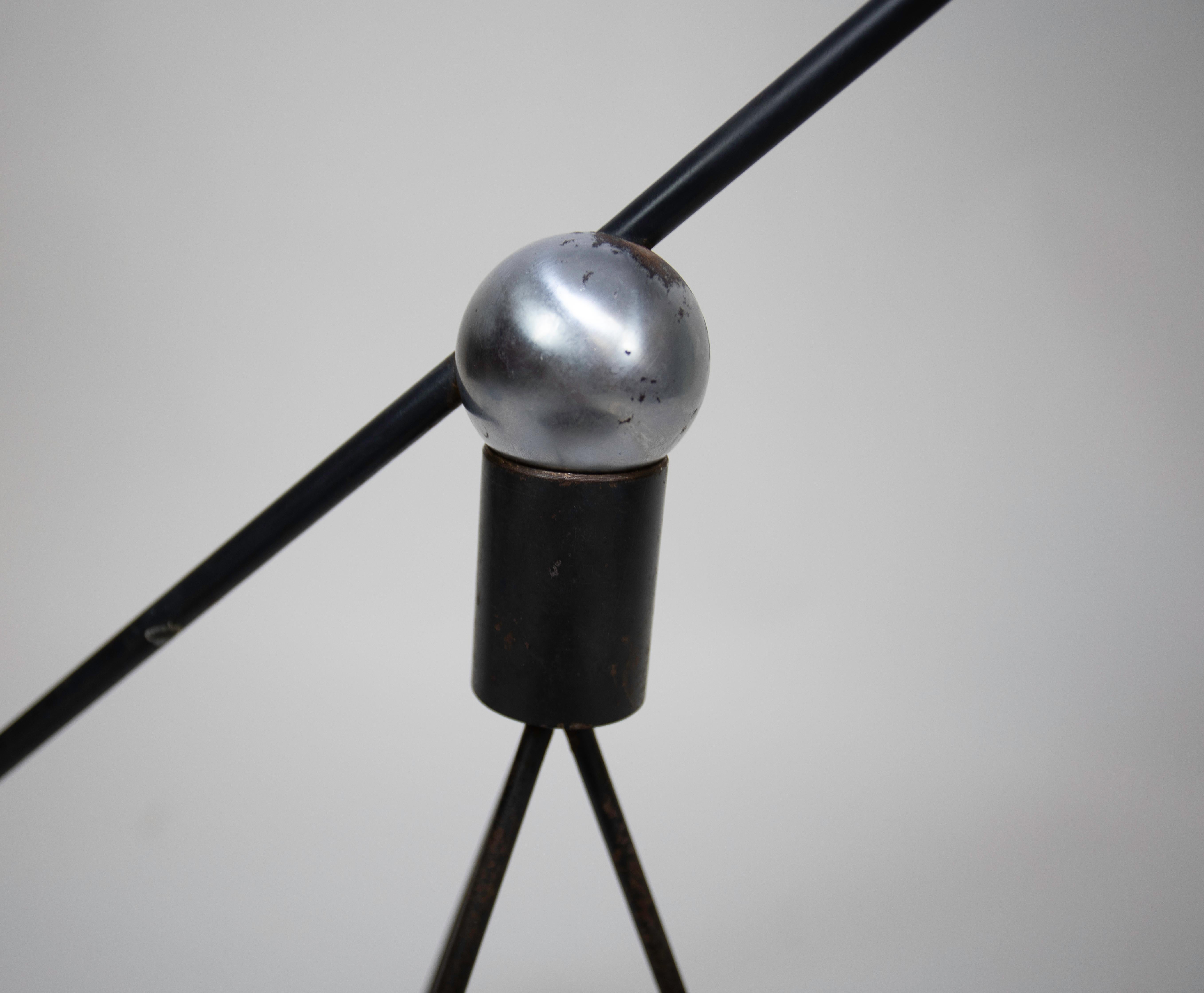 Gilbert Watrous Pivoting Floor Lamp In Good Condition For Sale In West Palm Beach, FL