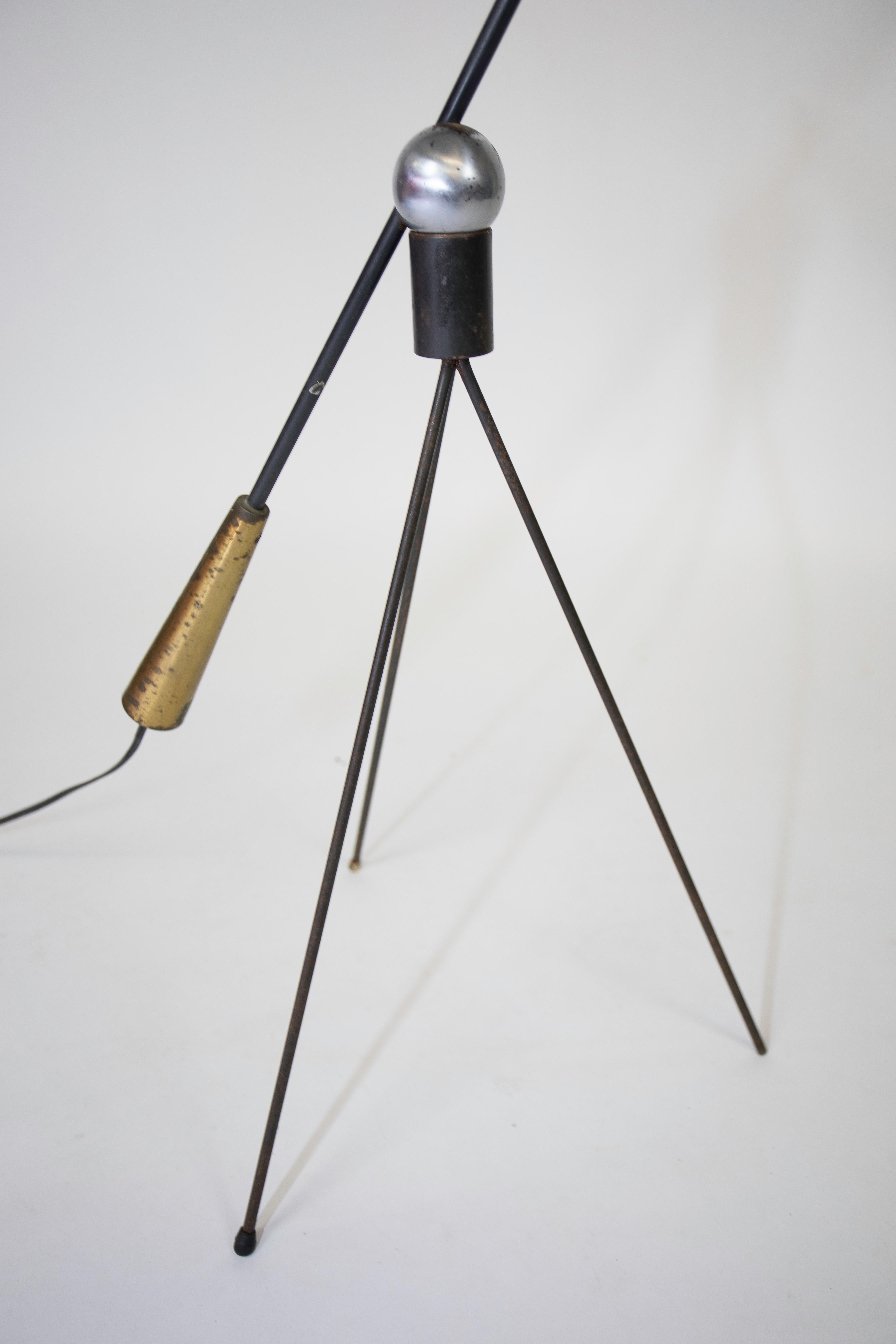 Mid-20th Century Gilbert Watrous Pivoting Floor Lamp For Sale