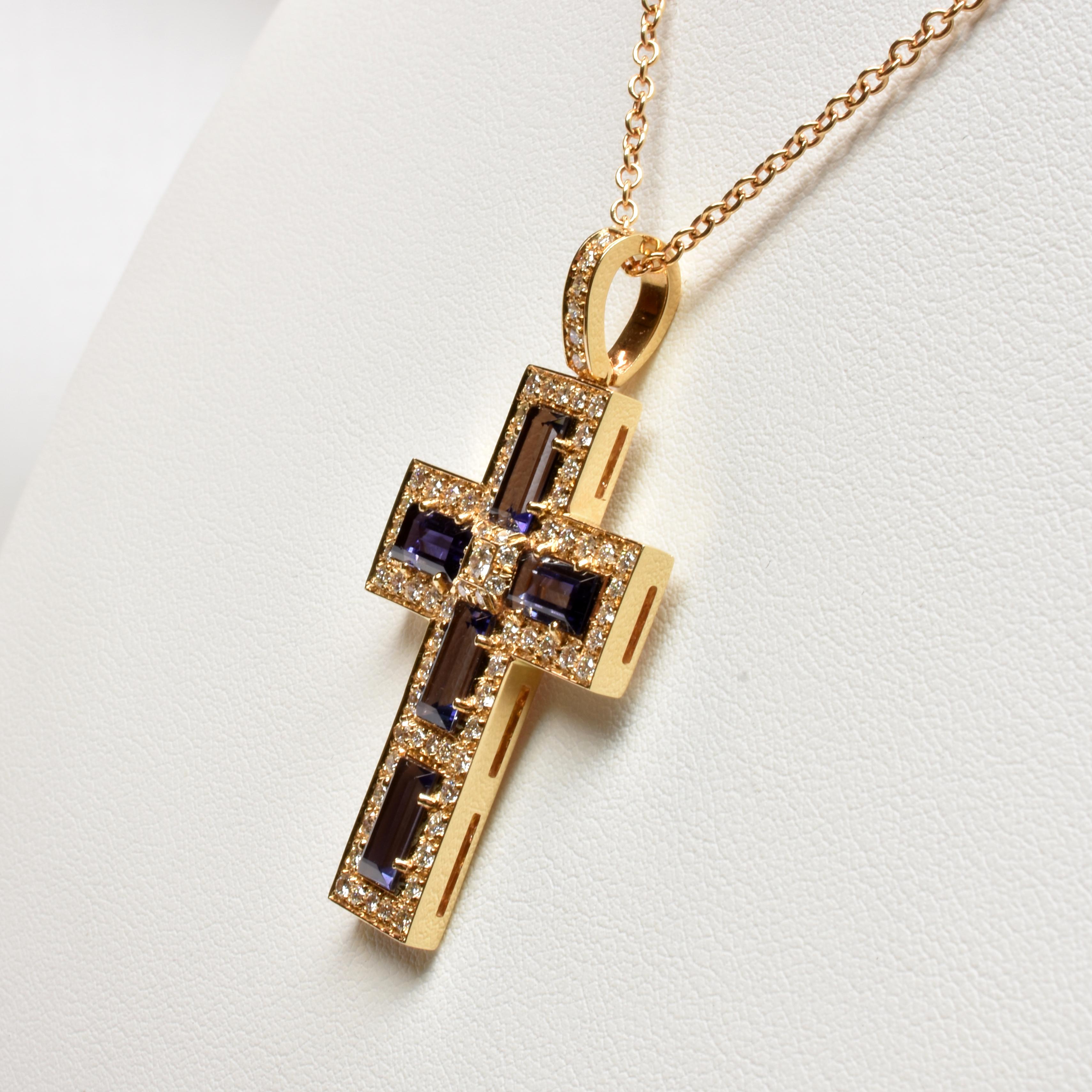 thick gold cross