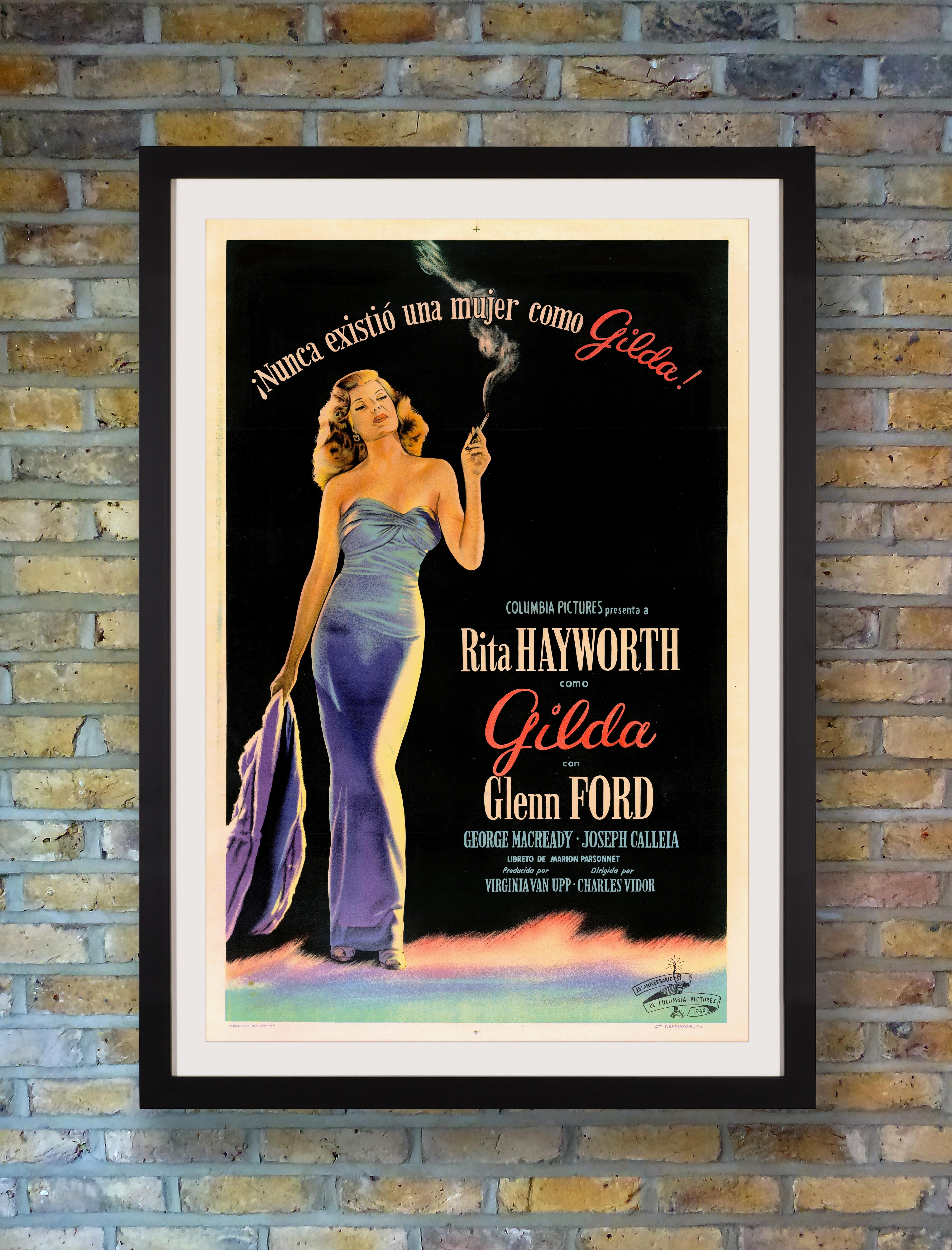 Dieses extrem seltene argentinische Plakat für den Film Noir 