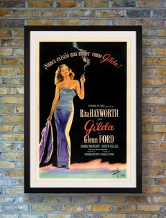 Gilda" Original Vintage argentinischen ein Blatt Filmplakat, 1946