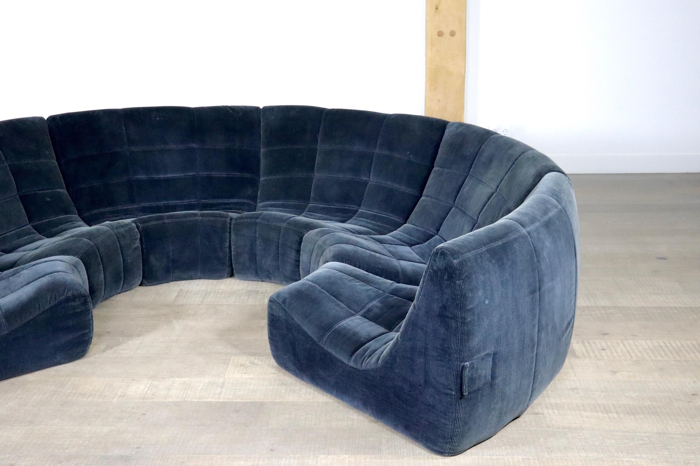Canapé Gilda de Michel Ducaroy pour Ligne Roset, 1972 4