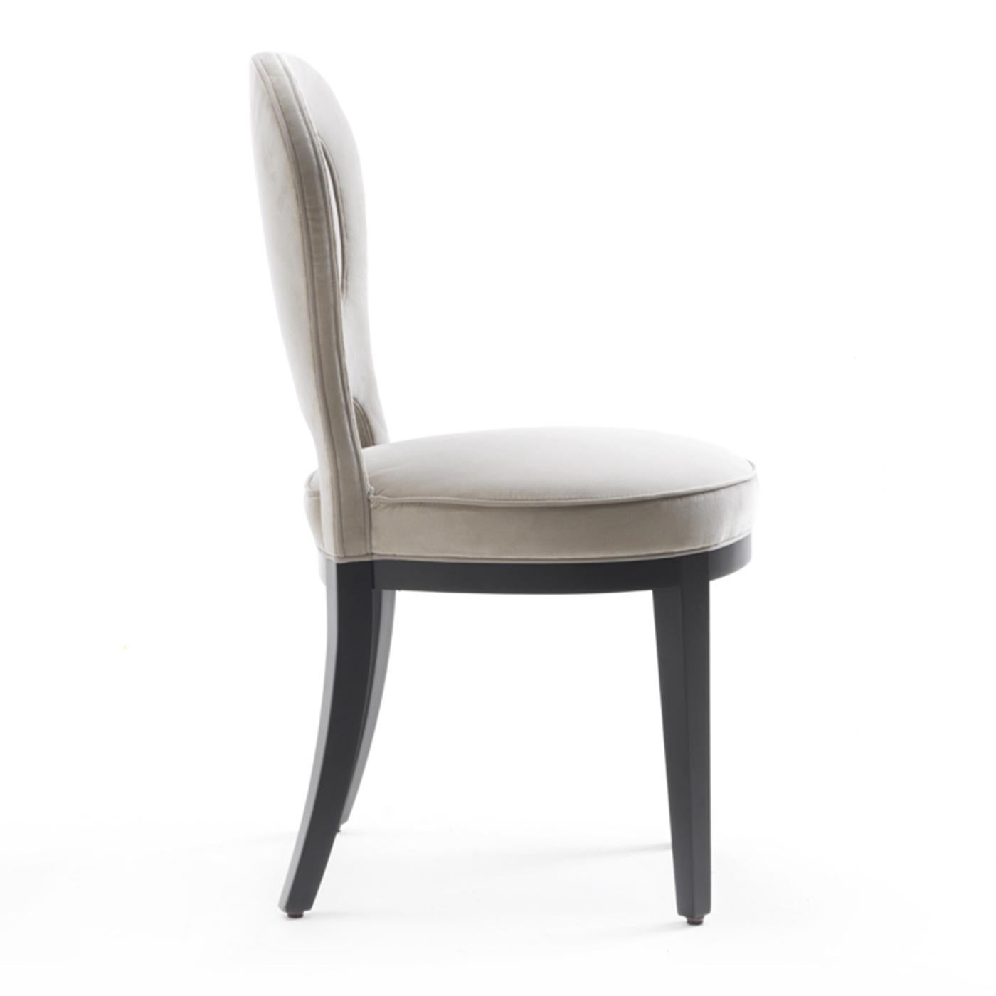Italian Gilda White Chair