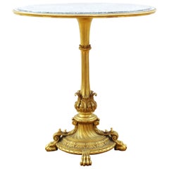 Gilded Age Neoclassical Revival Bronze Side Table