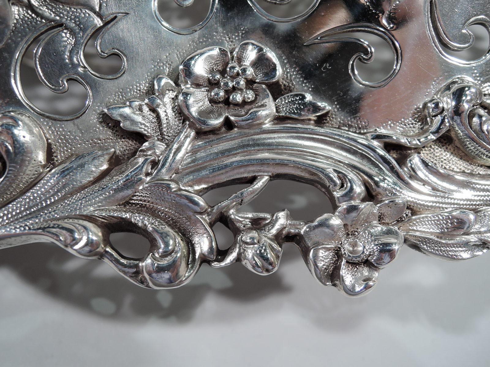19th Century Gilded Age Sumptuous Sterling Silver Centerpiece Bowl by Tiffany & co.