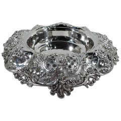 Gilded Age Sumptuous Sterling Silver Centerpiece Bowl by Tiffany & co.