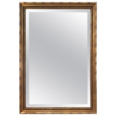 Gilded Antique Mirror Beveled Gilded Antique Mirror Beveled
