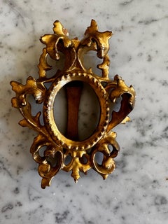 Cadre baroque doré, cadre baroque/portrait en Acanthus