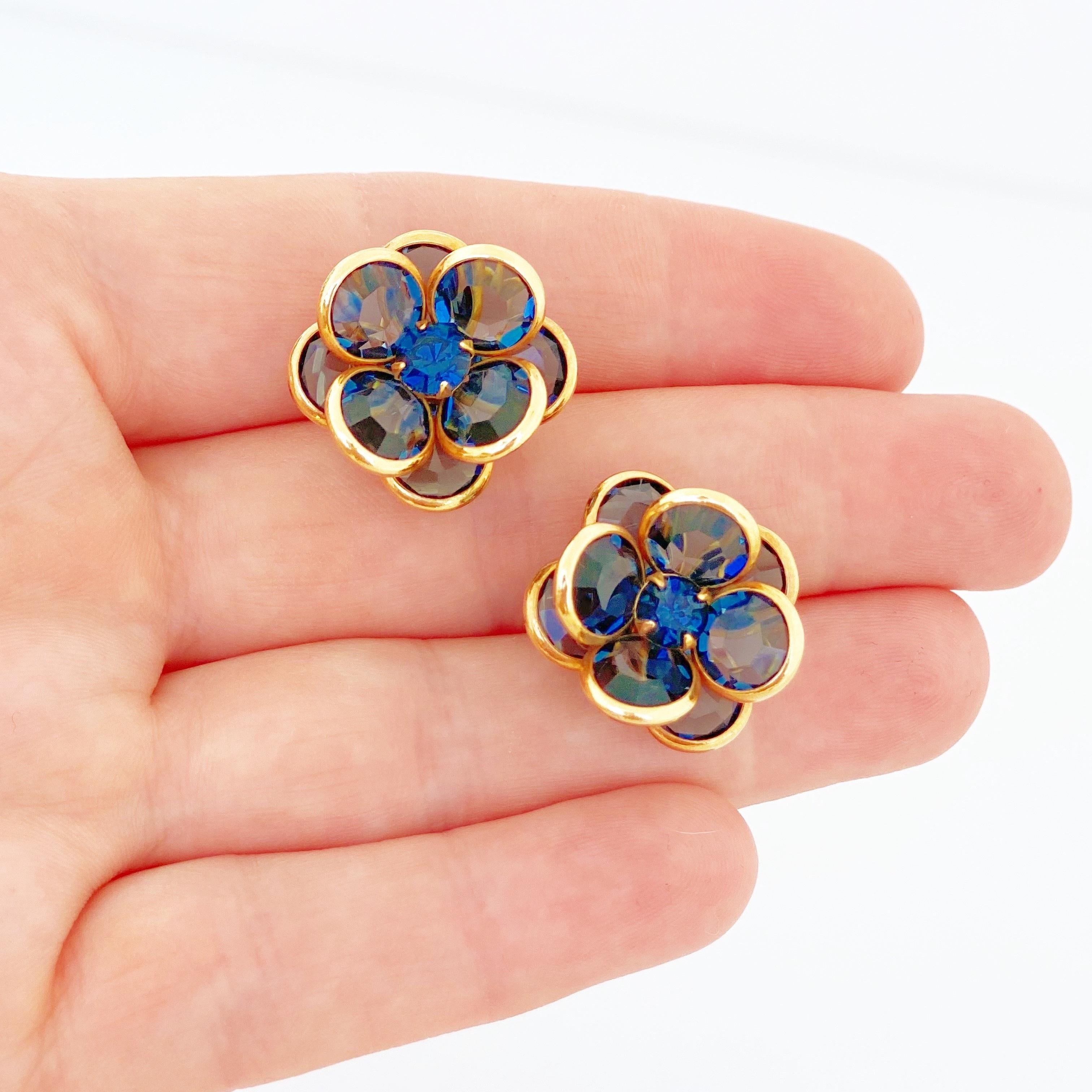 swarovski daisy earrings
