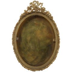 Antique Gilded Brass Photo Frame, Late 19th Century