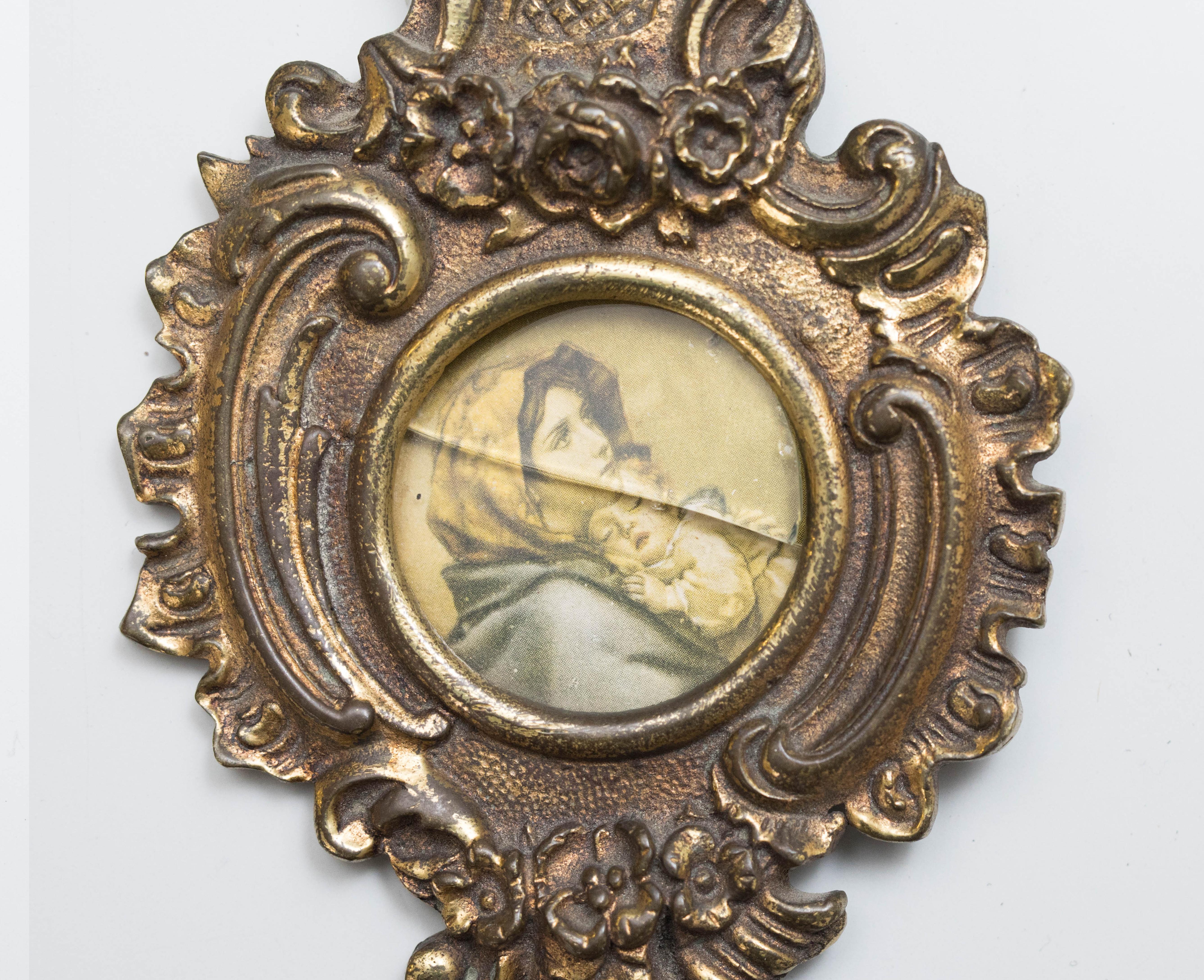 Gilded Brass Photo Frames For Sale 6