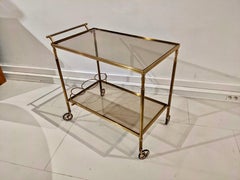 Gilded Brass Trolley