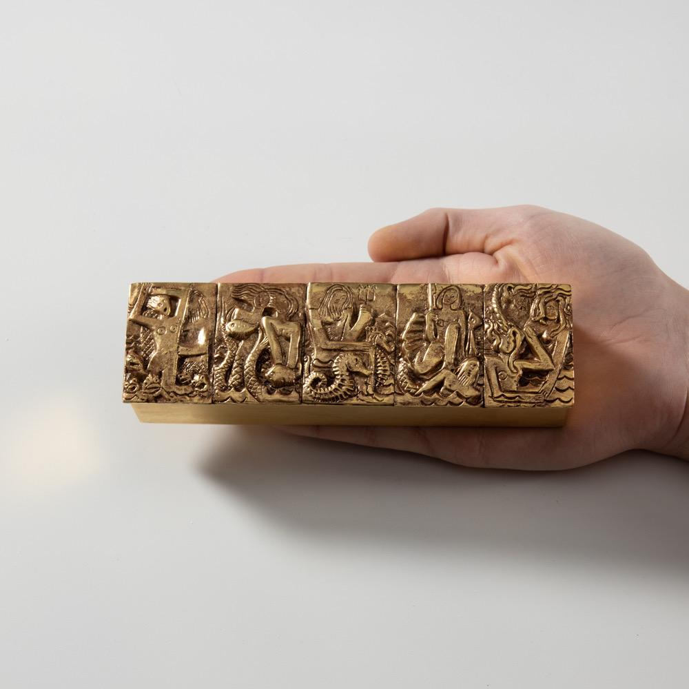 Gilded Bronze Box 