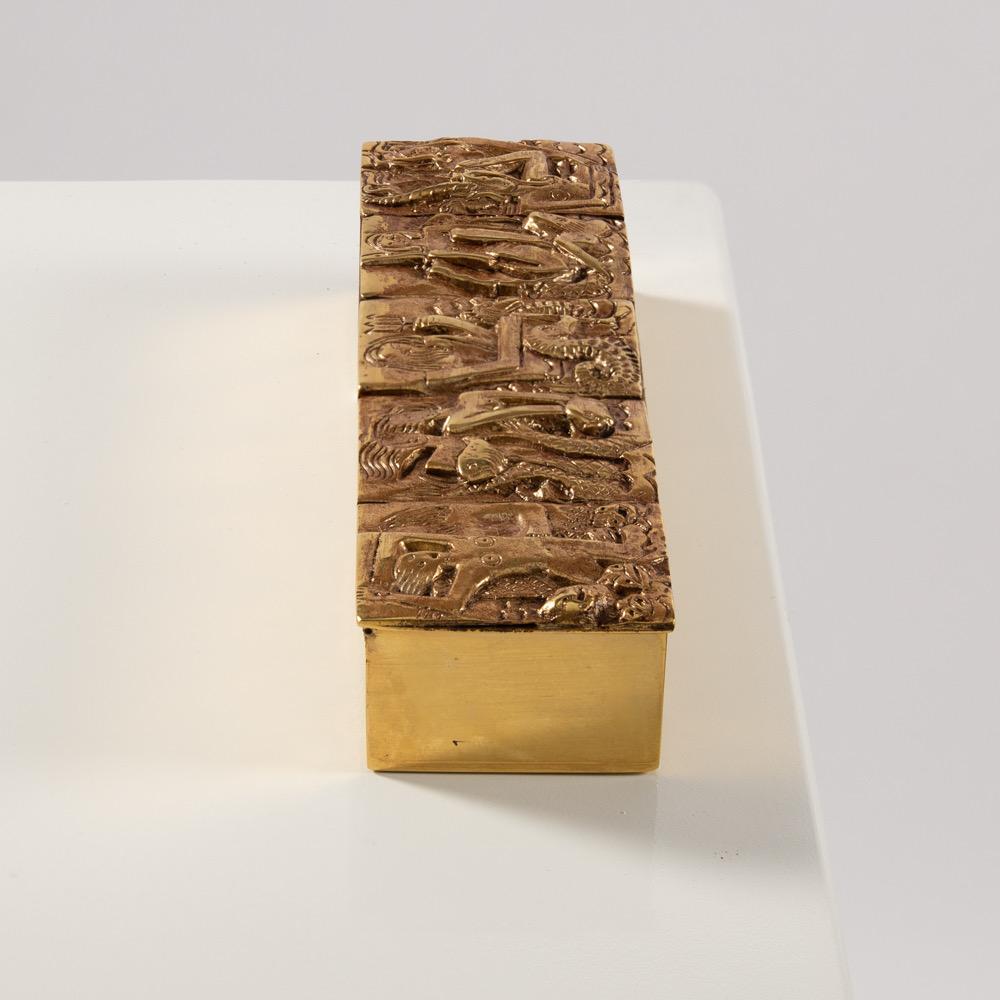 Mid-Century Modern Gilded Bronze Box 
