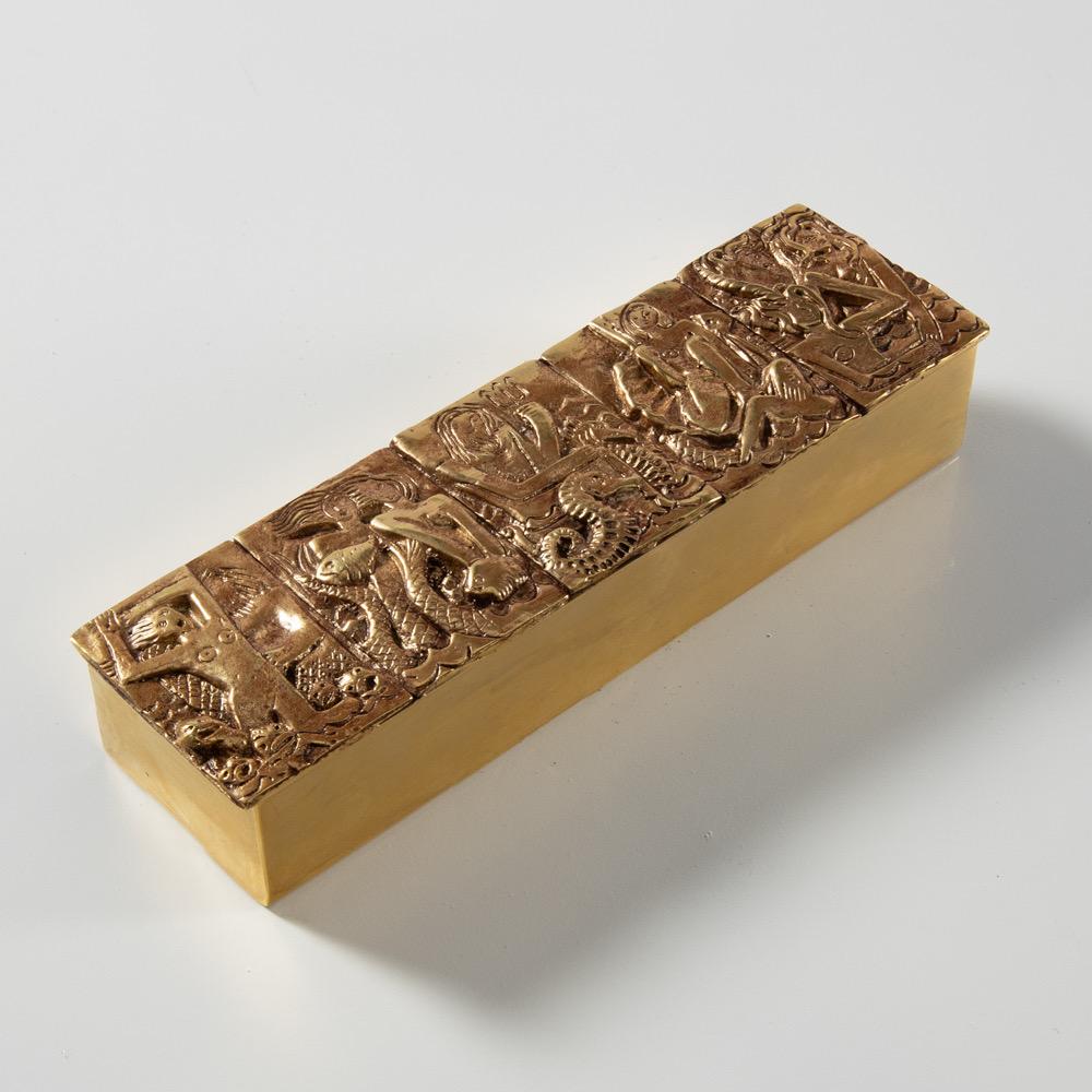 French Gilded Bronze Box 