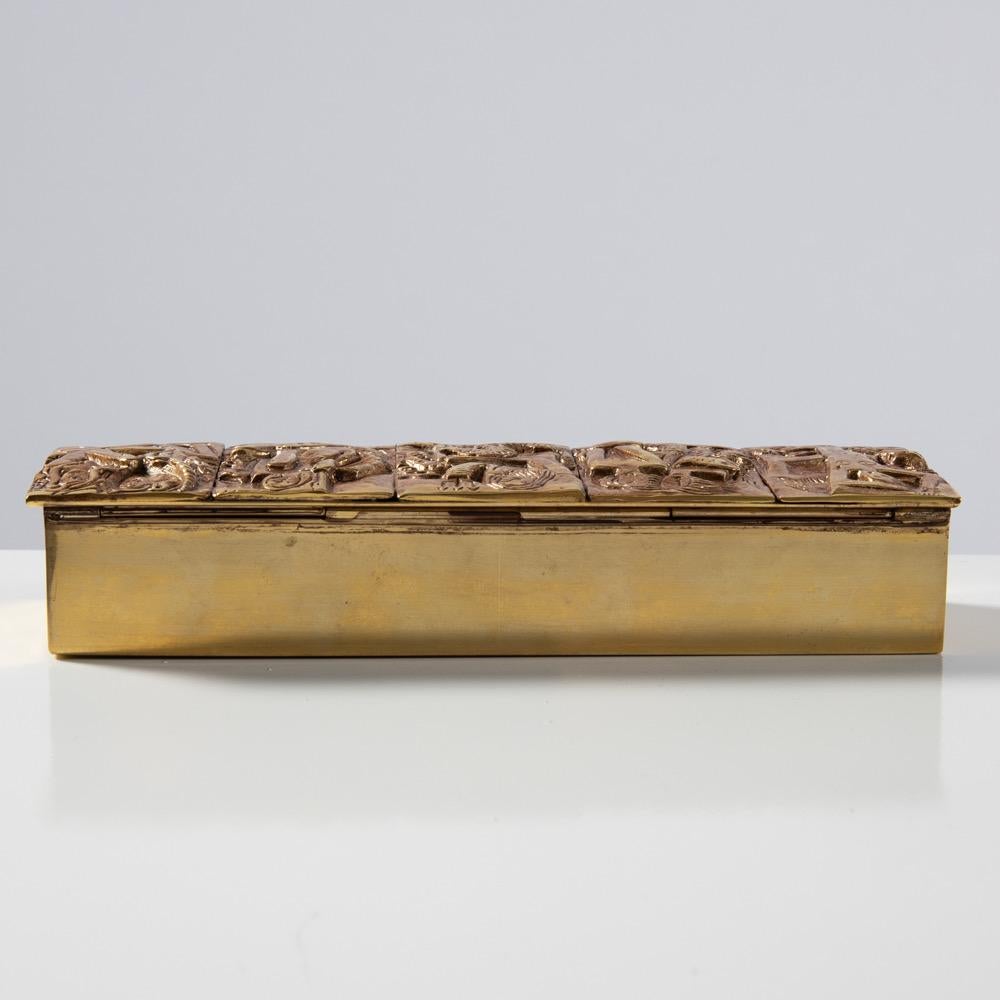 Gilt Gilded Bronze Box 